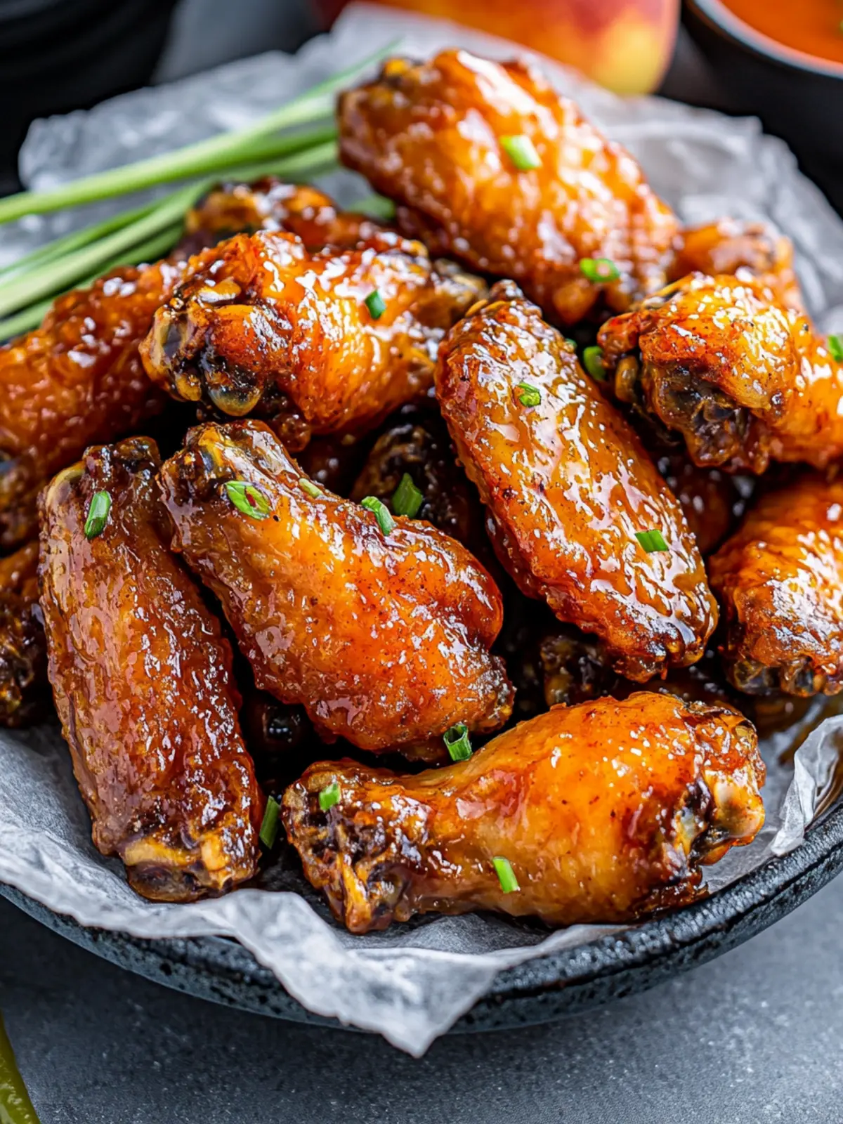 Spicy Hot Honey Peach Wings to Sweeten Your Wing Game 3 Hot Honey Peach Wings