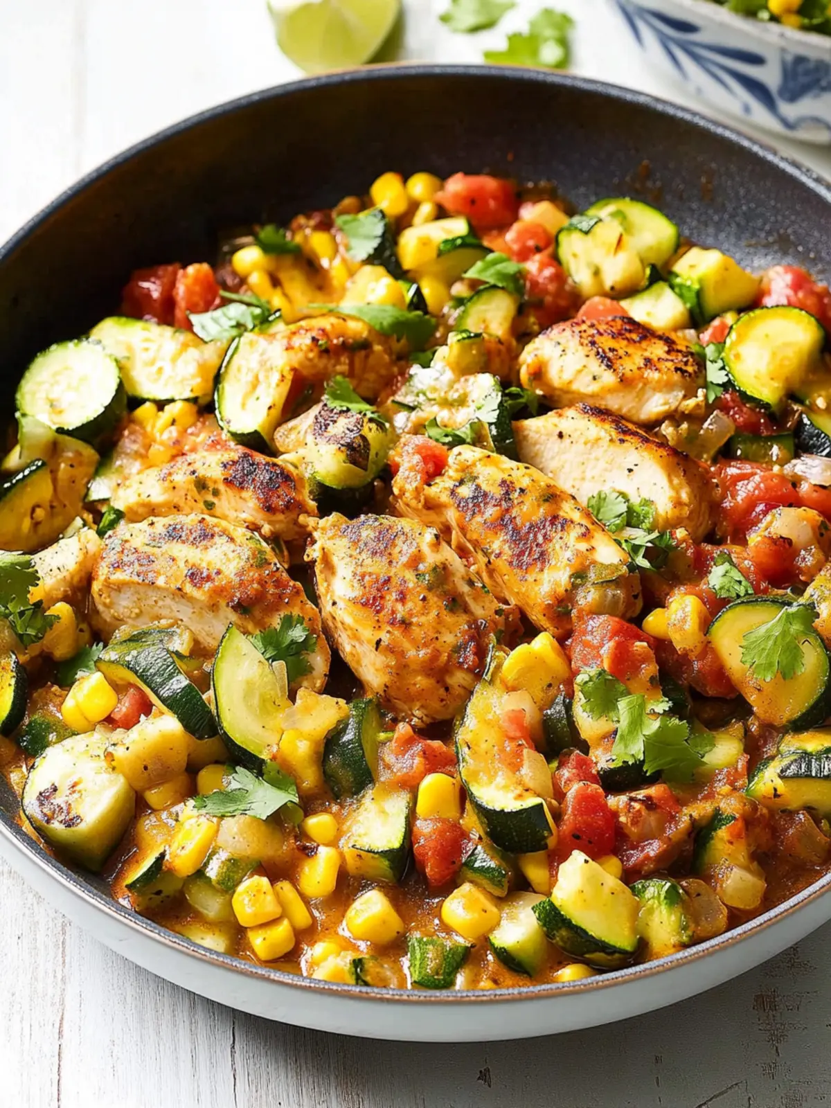 Savor the Flavor: Tex Mex Chicken and Zucchini Delight 4 Tex Mex Chicken and Zucchini
