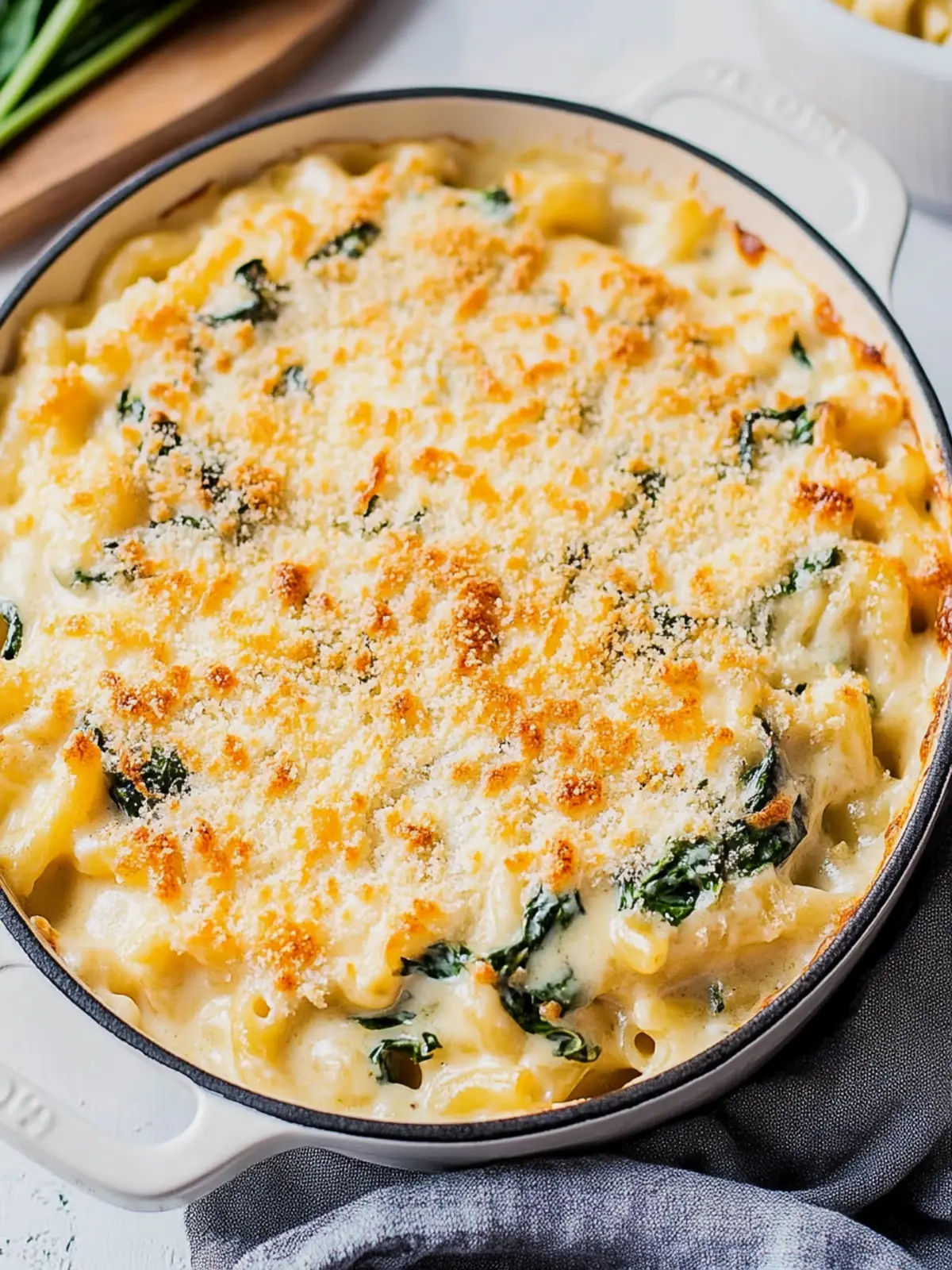 Creamy Spinach Artichoke Mac and Cheese Your New Favorite Comfort Food 3 Spinach Artichoke Mac and Cheese