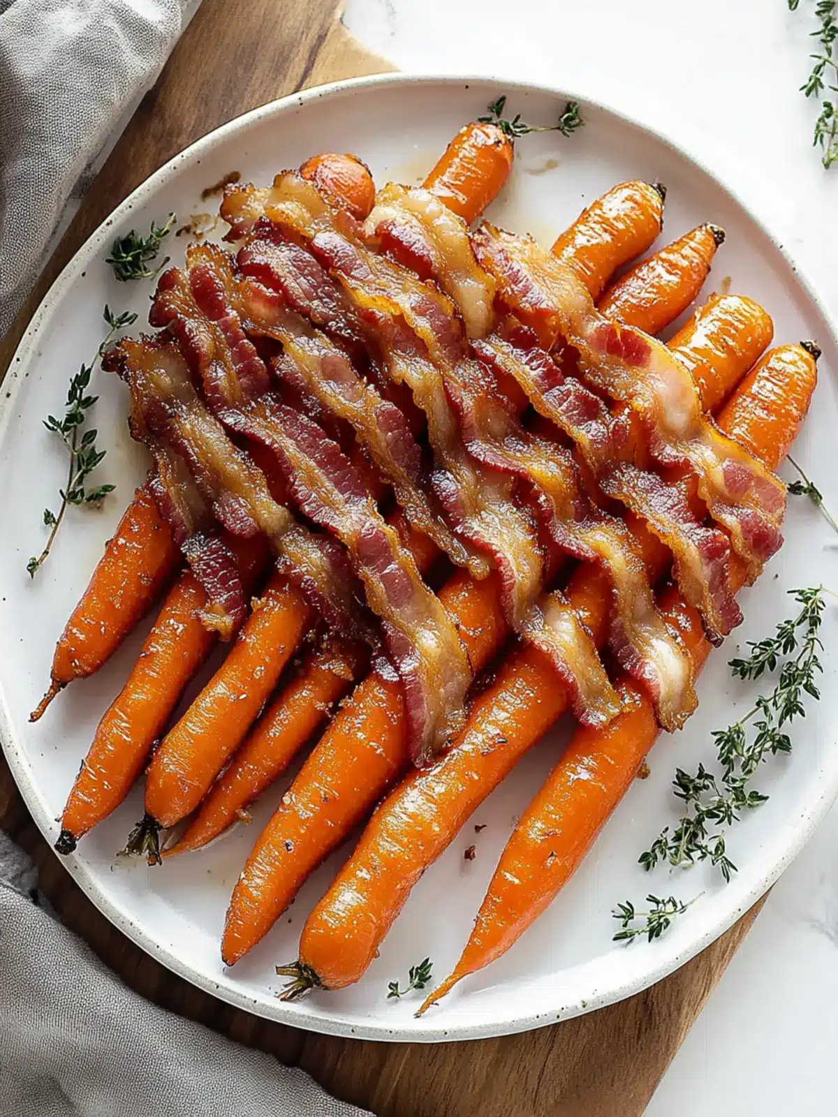 Delicious Maple Bacon Carrots for a Sweet Savory Twist 4 Maple Bacon Carrots