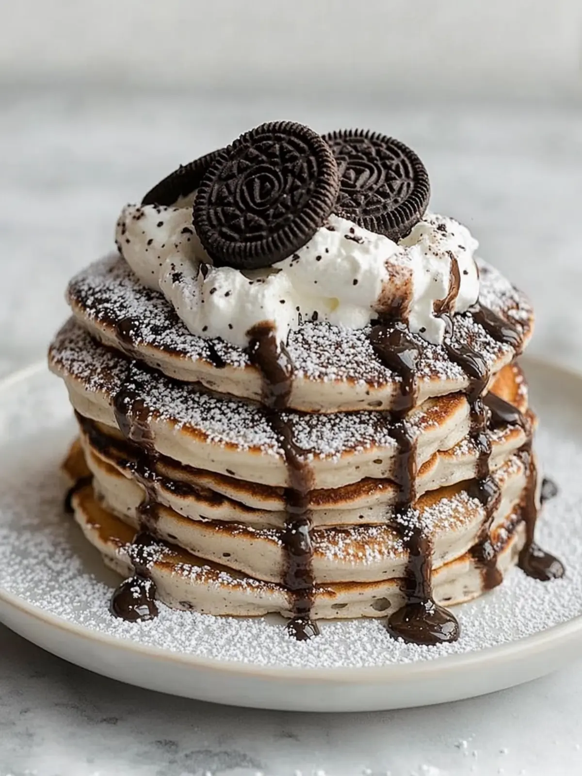 Irresistible Oreo Pancakes for Your Weekend Brunch Bliss 3 Oreo Pancakes