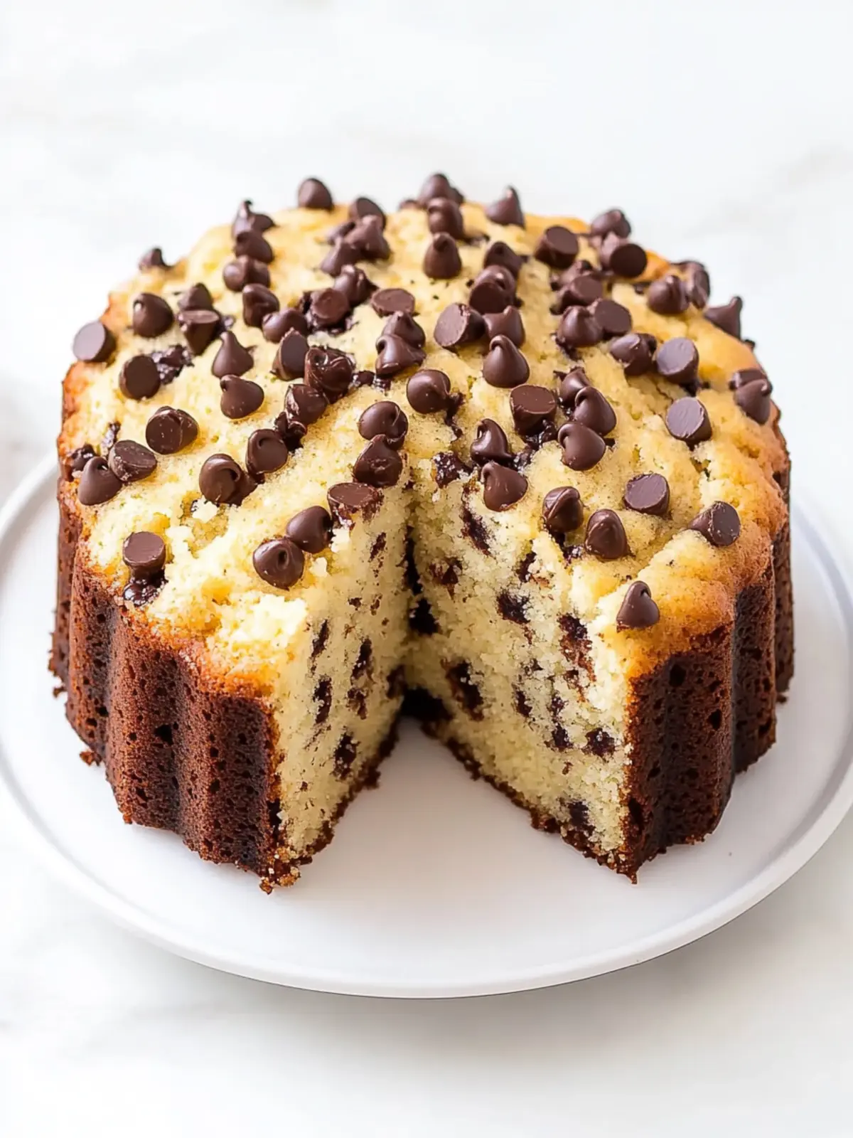 Sour Cream Chocolate Chip Pound Cake That's Pure Bliss 3 Sour Cream Chocolate Chip Pound Cake