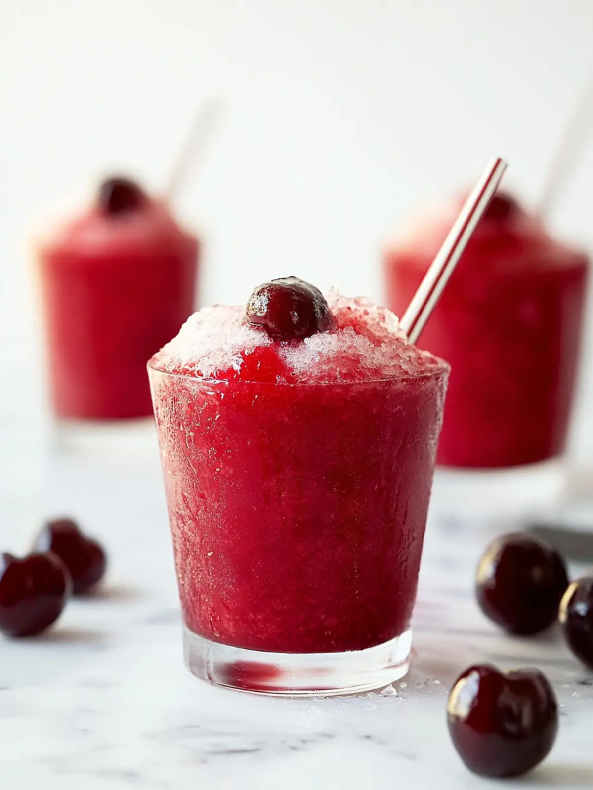 Chill Out with This Irresistible Cherry Bourbon Slush Recipe 3 Cherry Bourbon Slush