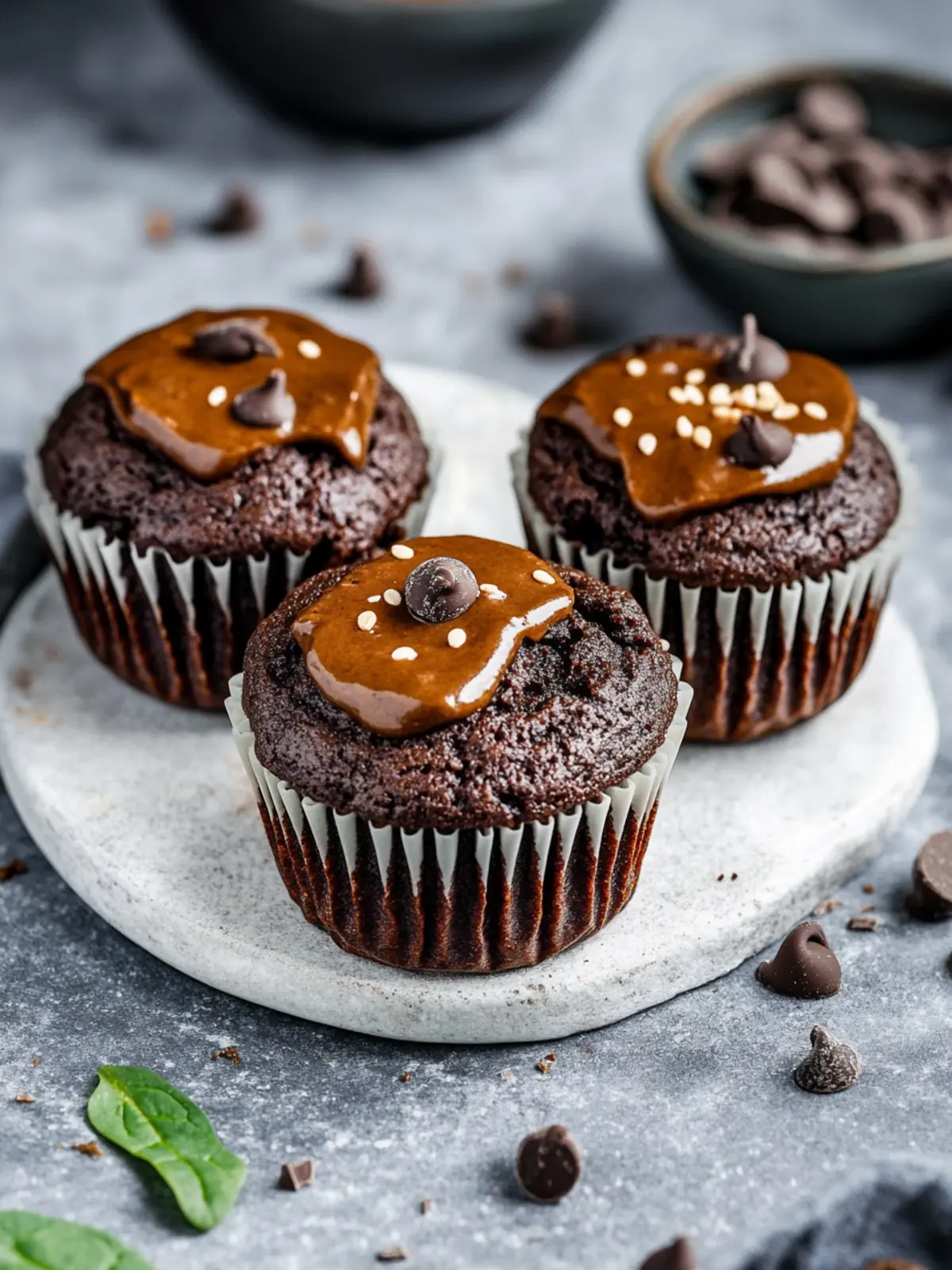 Delicious Chocolate Spinach Muffins That Kids Will Love 3 Chocolate Spinach Muffins