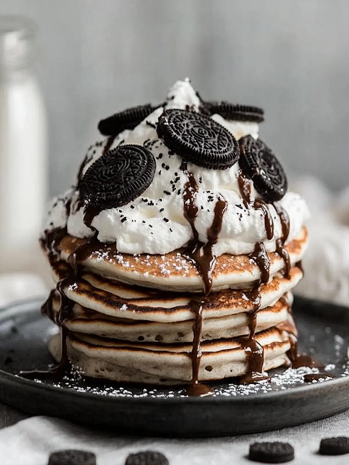 Irresistible Oreo Pancakes for Your Weekend Brunch Bliss 2 Oreo Pancakes