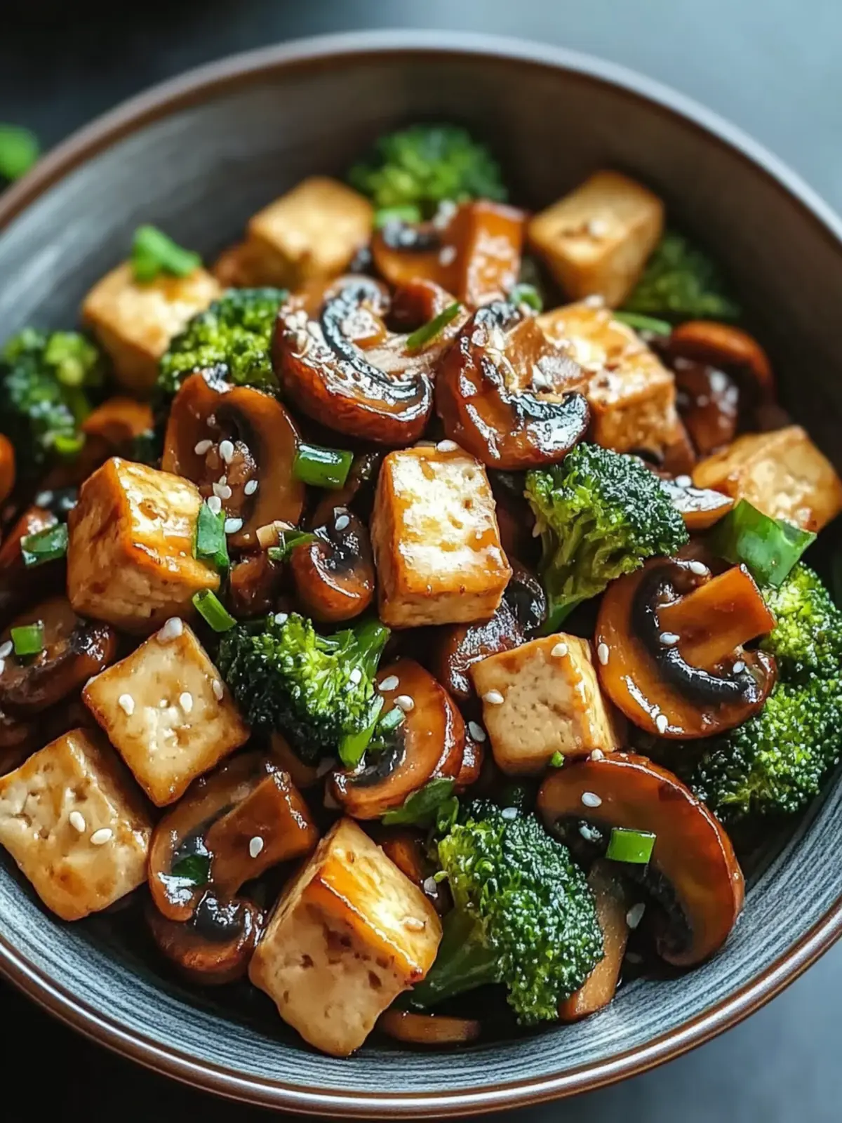 Savory Mushroom and Tofu Stir-Fry in Just 25 Minutes 2 Mushroom and Tofu Stir-Fry