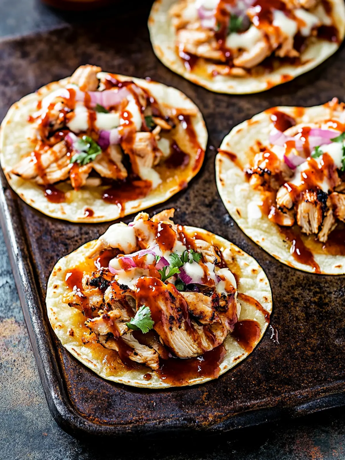 Zesty Barbecue Chicken Tostadas for an Easy Home Feast 5 Barbecue Chicken Tostadas