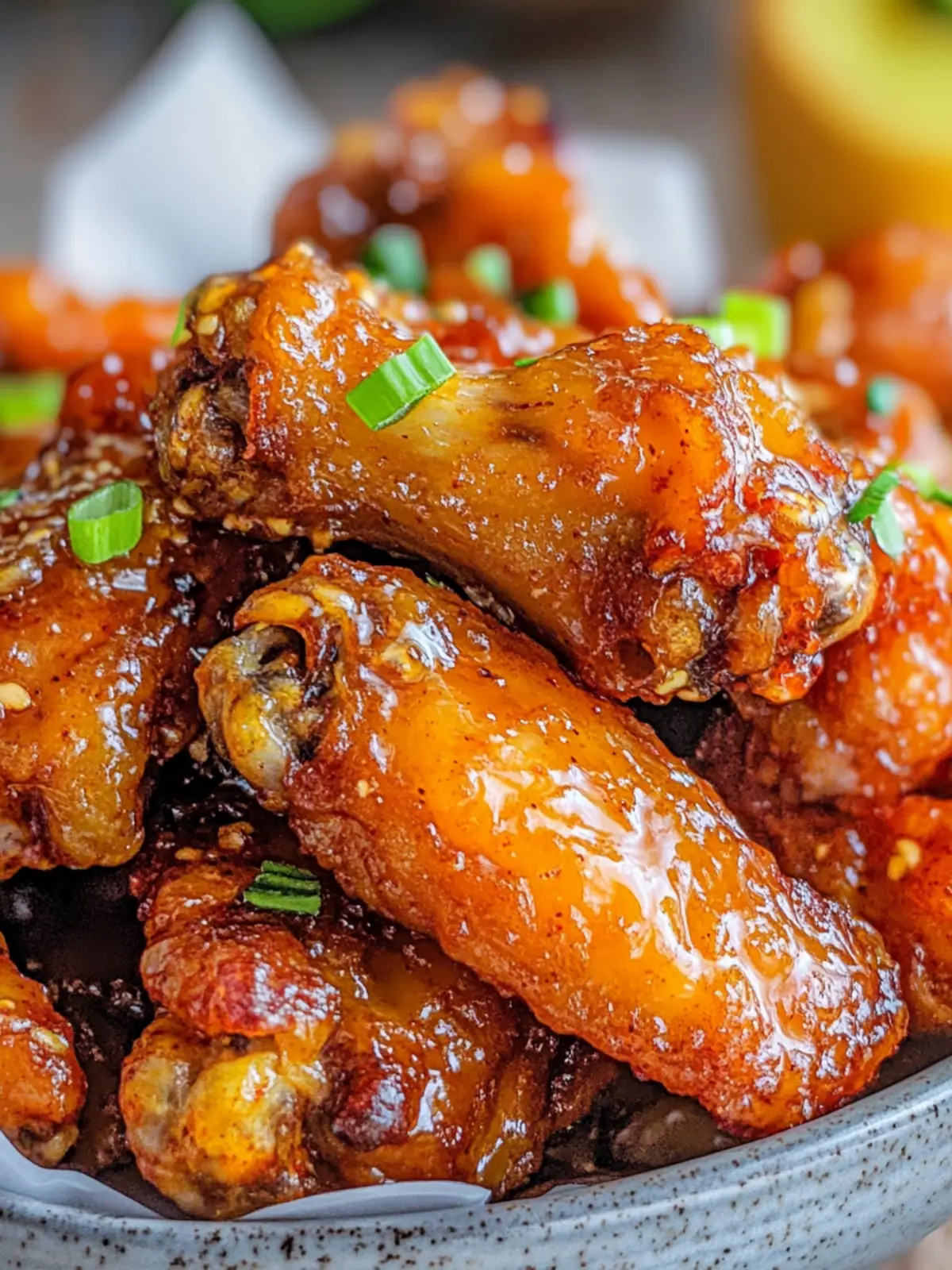 Spicy Hot Honey Peach Wings to Sweeten Your Wing Game 2 Hot Honey Peach Wings