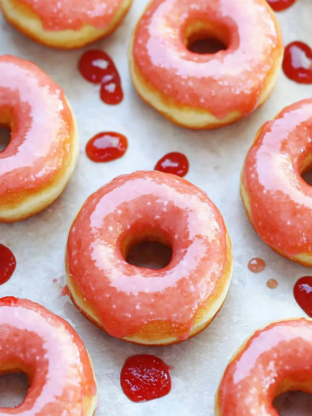 Irresistible Strawberry Buttermilk Doughnuts You Can Make Today 4 Strawberry Buttermilk Doughnuts