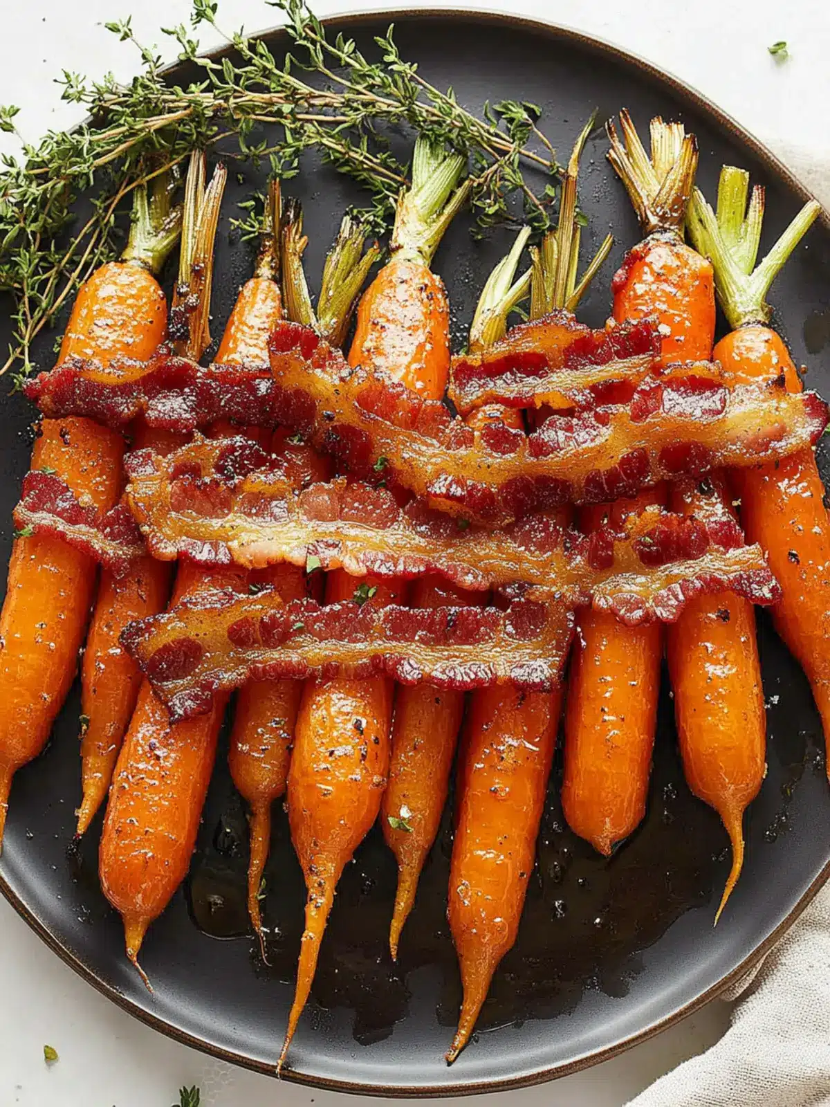 Delicious Maple Bacon Carrots for a Sweet Savory Twist 2 Maple Bacon Carrots