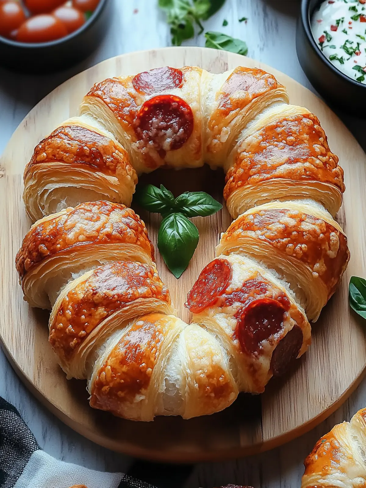 Easy Mozzarella Pepperoni Croissant Rolls for Quick Delights 2 Mozzarella Pepperoni Croissant Rolls