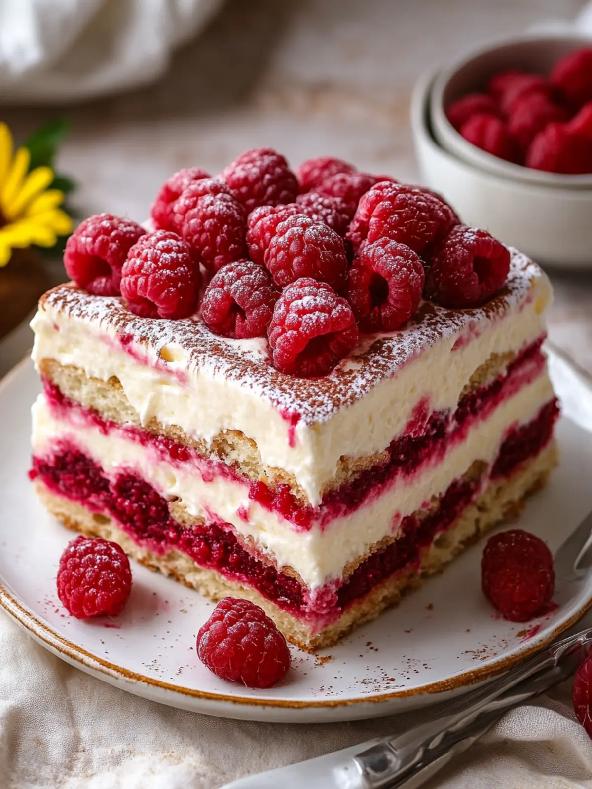 Deliciously Dreamy Fresh Raspberry Tiramisu You Must Try 2 Fresh Raspberry Tiramisu