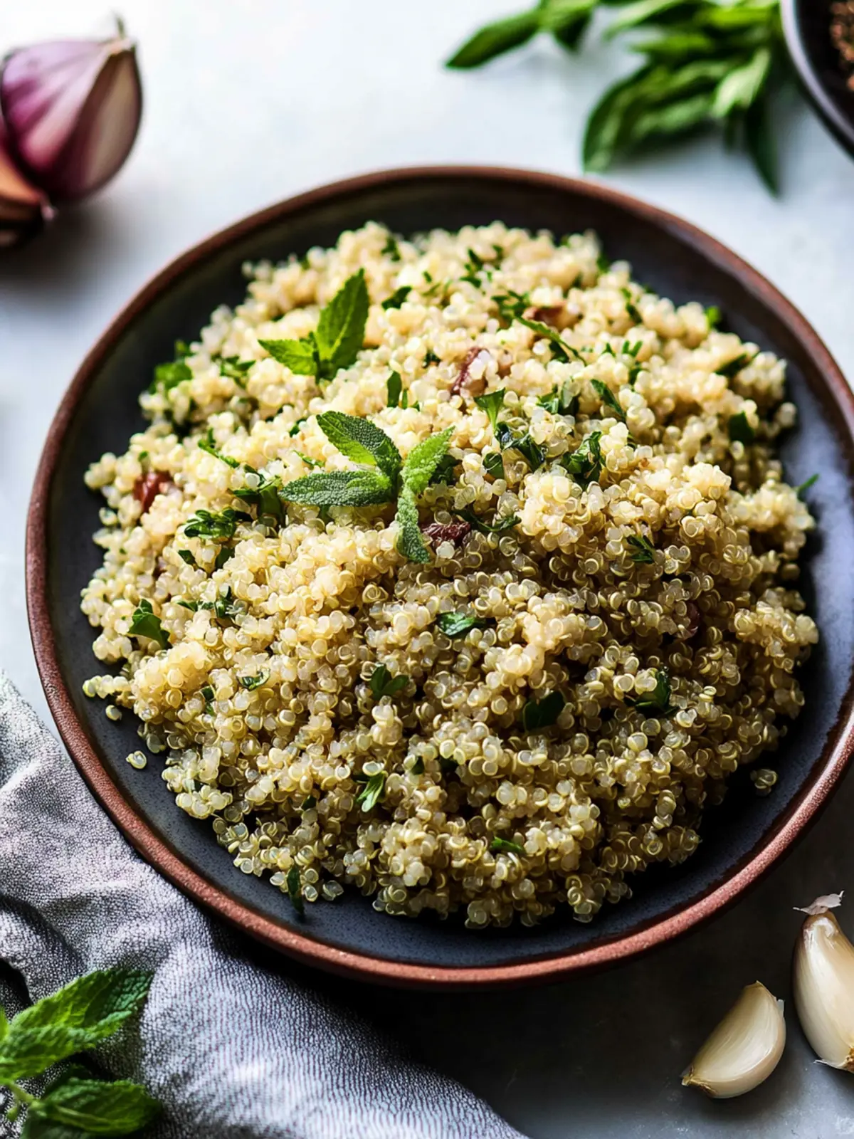 Herb and Garlic Quinoa: A Flavorful Boost to Your Meals 4 Herb and Garlic Quinoa