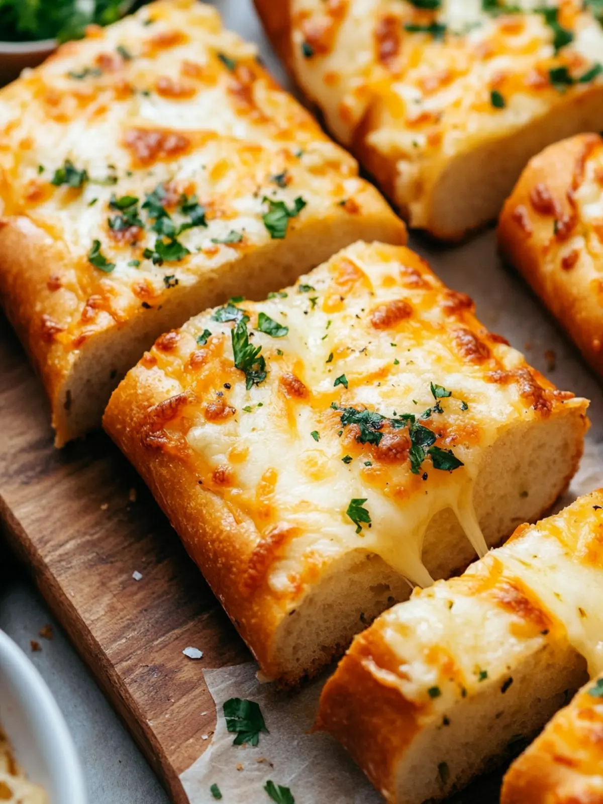 Irresistibly Cheesy Garlic Bread That's a Game Changer 3 Cheesy Garlic Bread