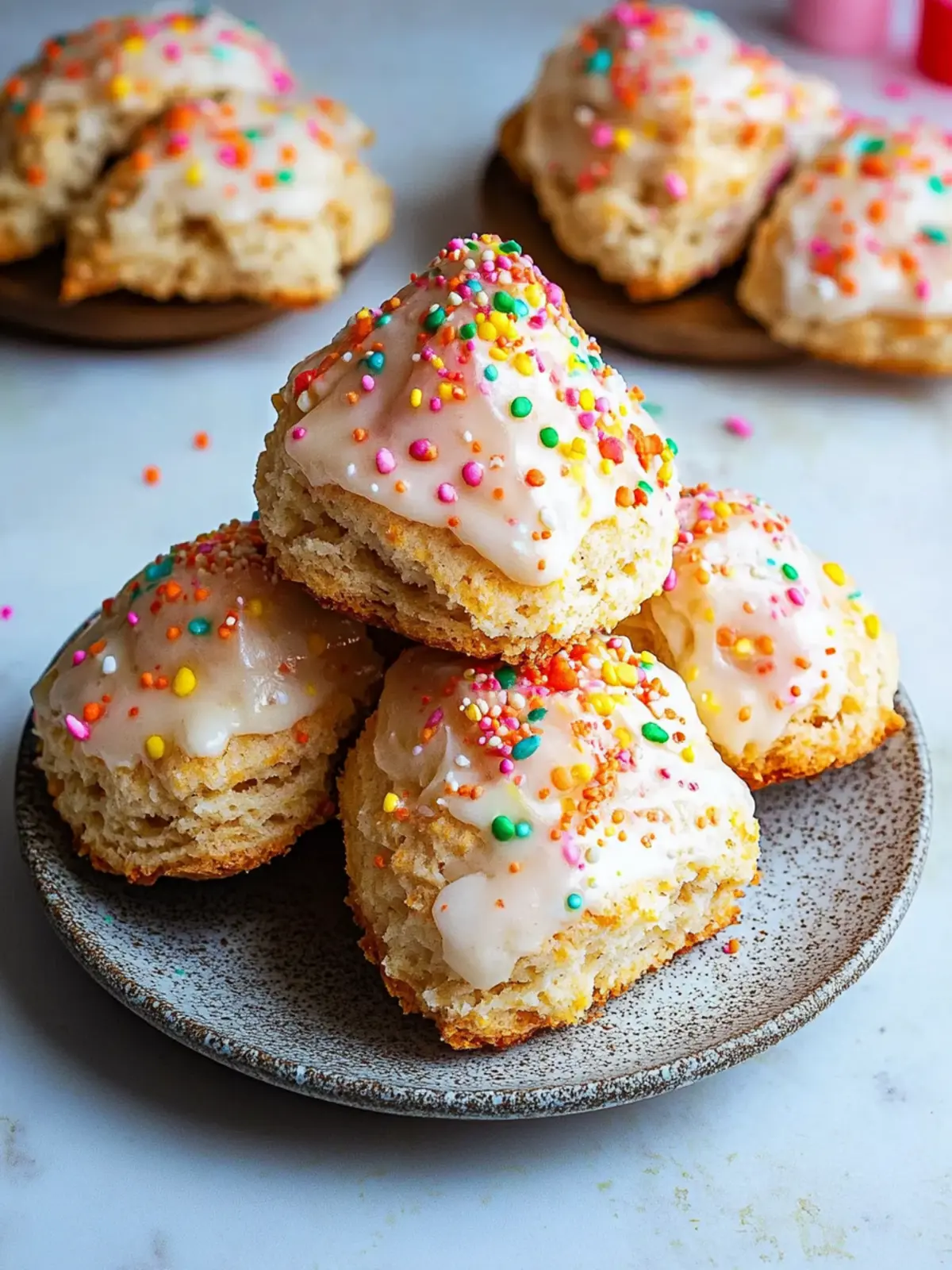 Delicious Birthday Cake Scones That Spark Joy 2 Birthday Cake Scones