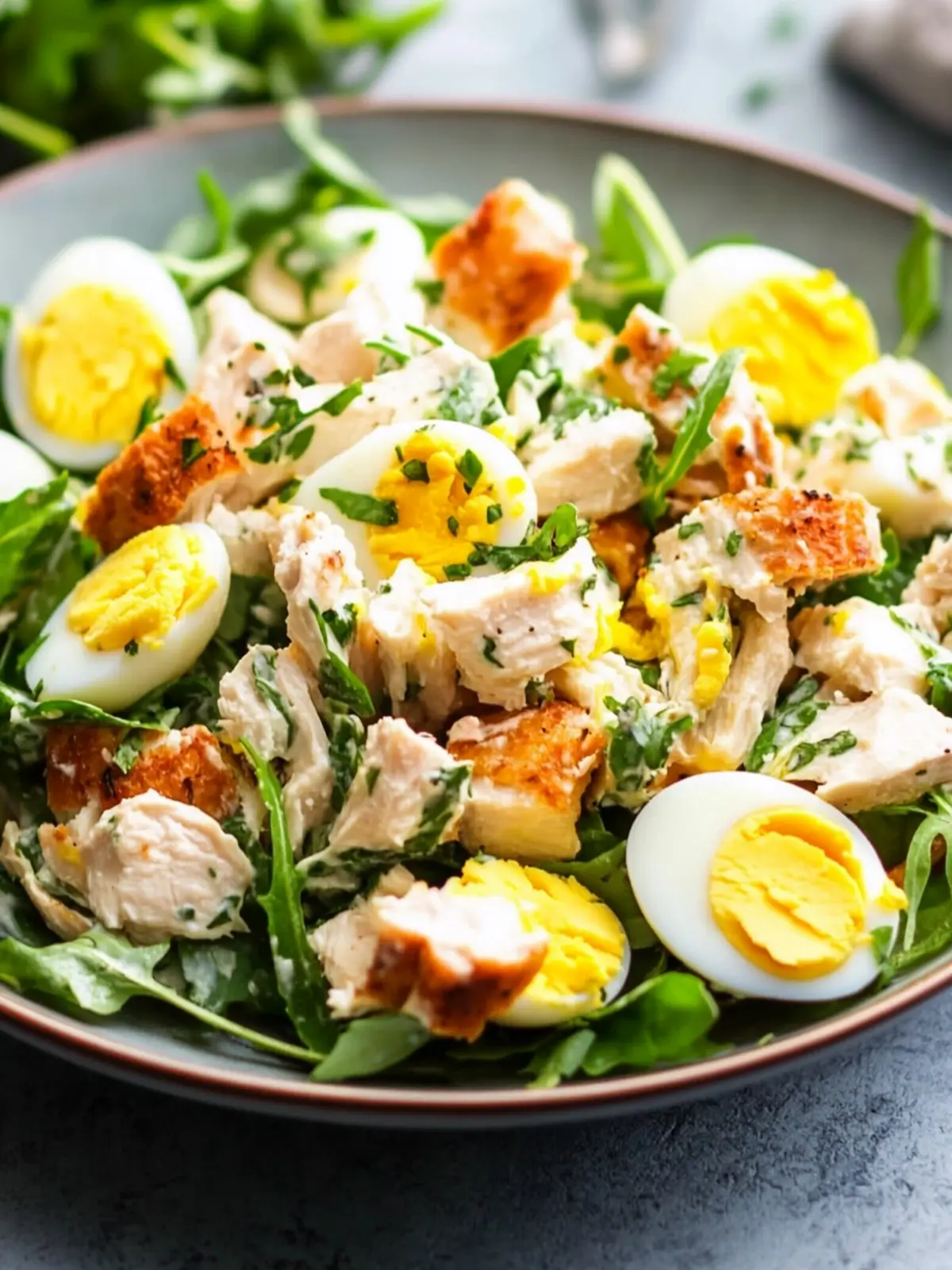 Delicious Low Carb Chicken Egg Salad in Just 10 Minutes 2 Low Carb Chicken Egg Salad