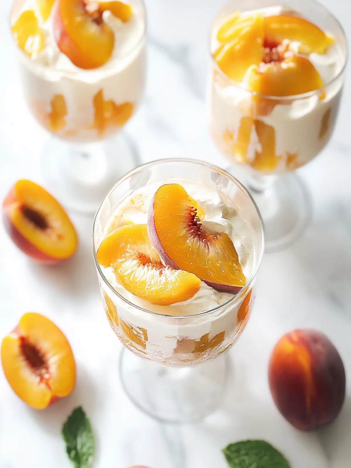 Delicious Peaches and Cream: A Refreshing Summer Treat 4 Peaches and Cream