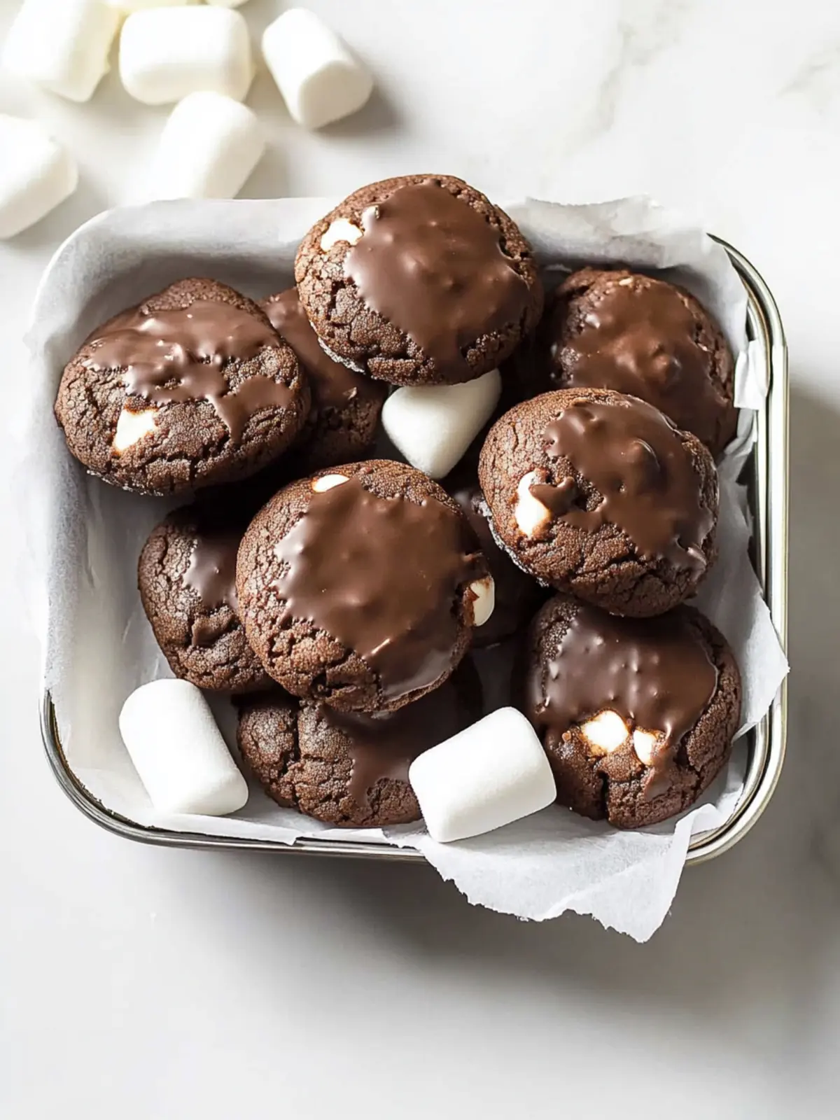 Decadent Chocolate Marshmallow Cookies You’ll Crave Daily 3 Chocolate Marshmallow Cookies