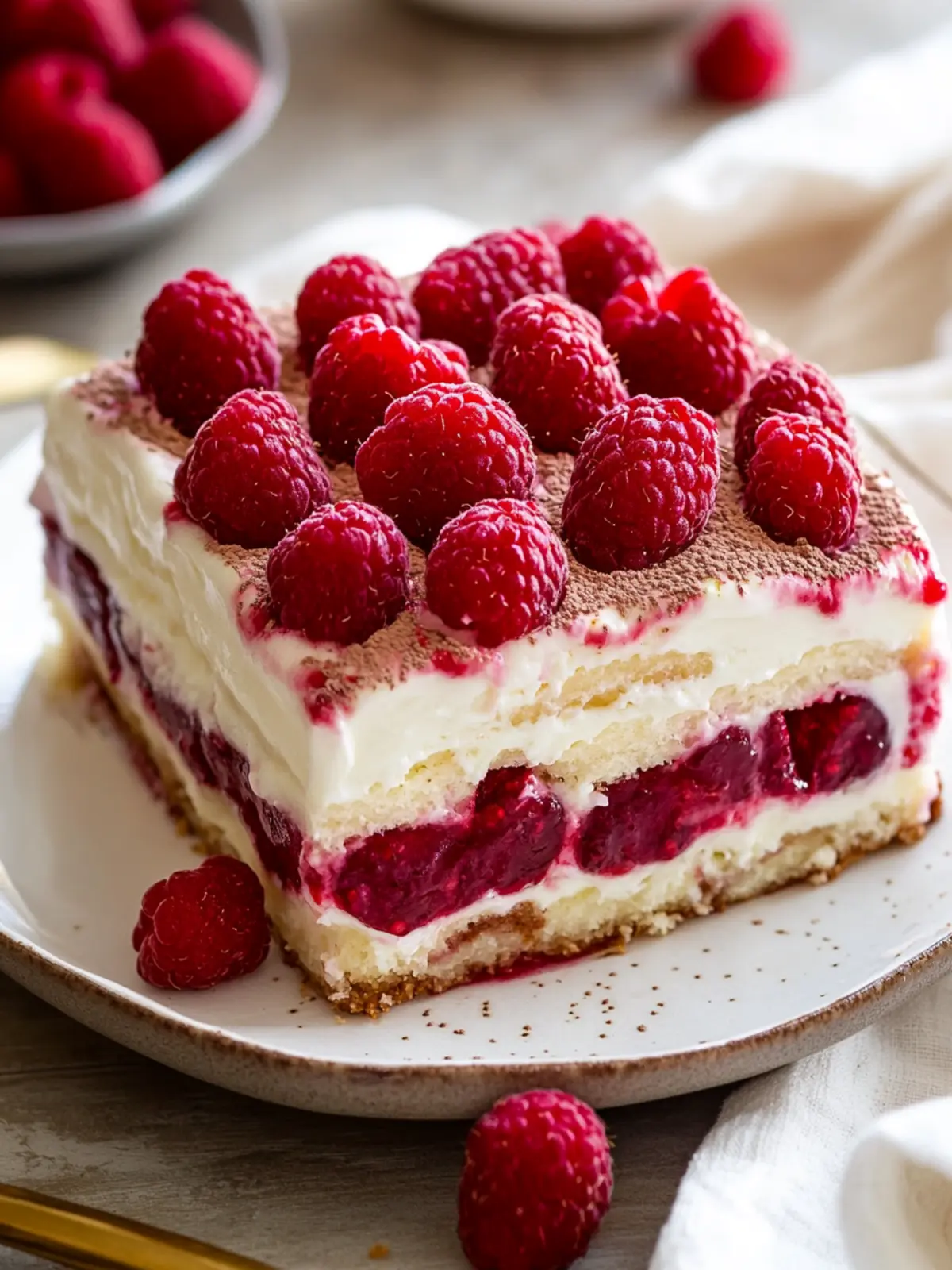 Deliciously Dreamy Fresh Raspberry Tiramisu You Must Try 3 Fresh Raspberry Tiramisu