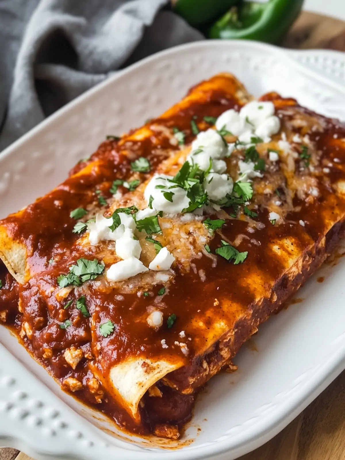 Irresistible Chicken Mole Enchiladas for a Cozy Night In 2 Chicken Mole Enchiladas