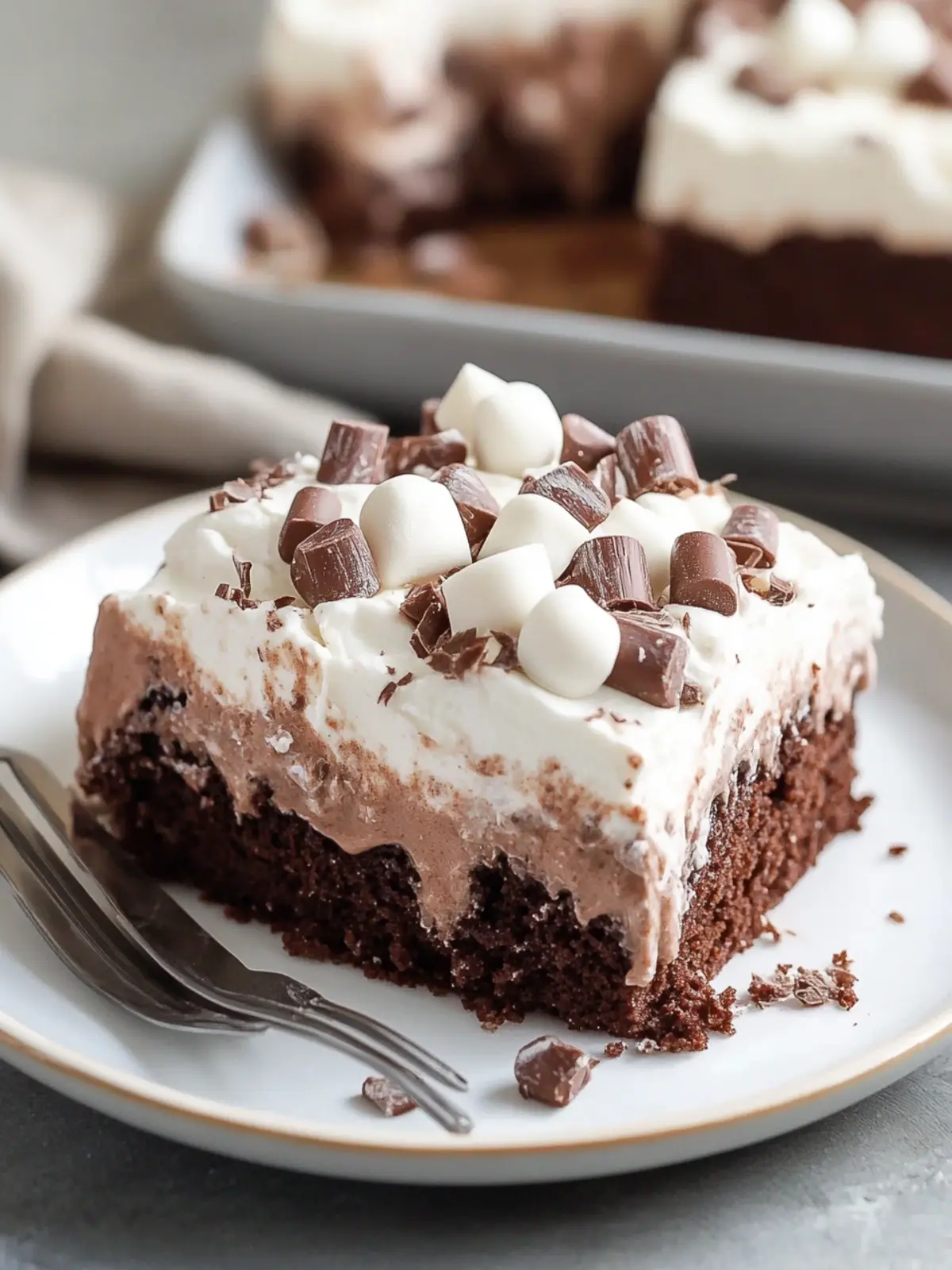 Indulge in Hot Cocoa Poke Cake for Ultimate Cozy Delights 3 Hot Cocoa Poke Cake