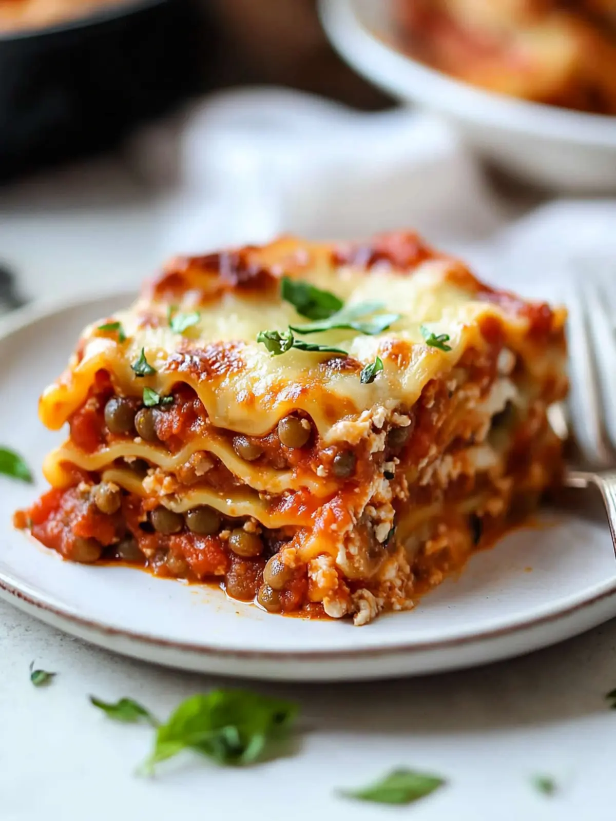 Mouthwatering Lentil Lasagna Your Family Will Love 2 Lentil Lasagna