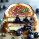 Delicious Crispy Blueberry Grilled Cheese for Gourmet Bliss 8 Crispy Blueberry Grilled Cheese