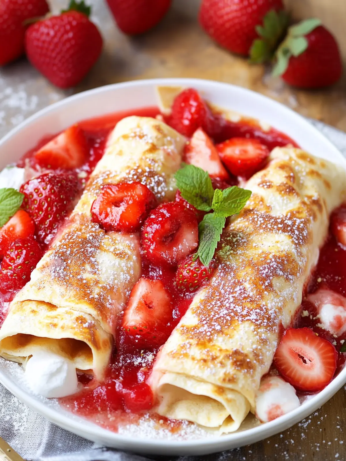 Sweet Strawberry Pie Enchiladas for a Fun Dessert Twist 5 Strawberry Pie Enchiladas