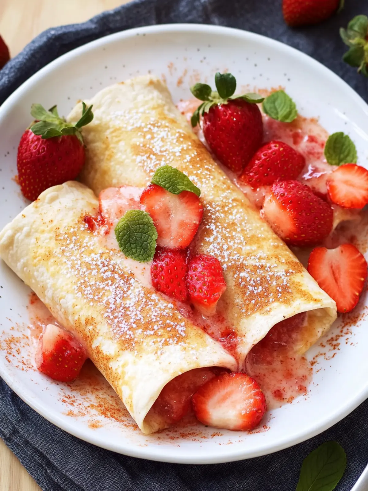Sweet Strawberry Pie Enchiladas for a Fun Dessert Twist 3 Strawberry Pie Enchiladas