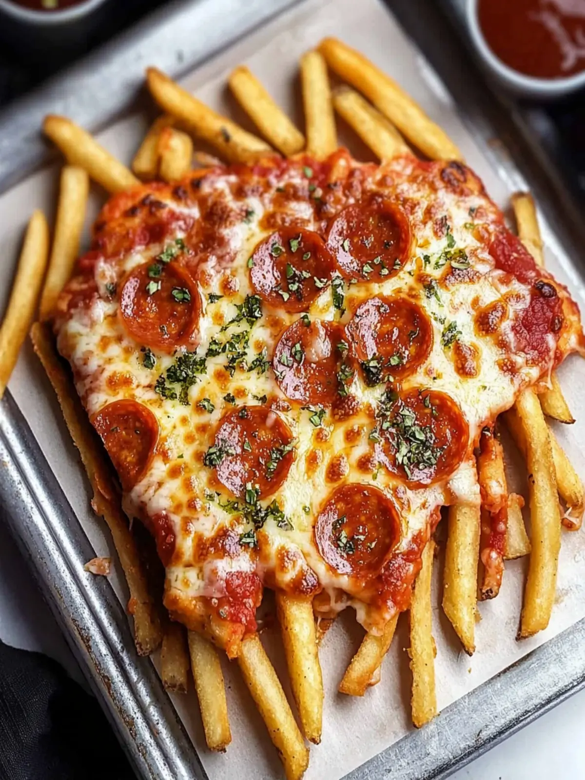 Irresistible Pizza Fries: A Cheesy Twist on Your Favorite Snack 3 Pizza Fries