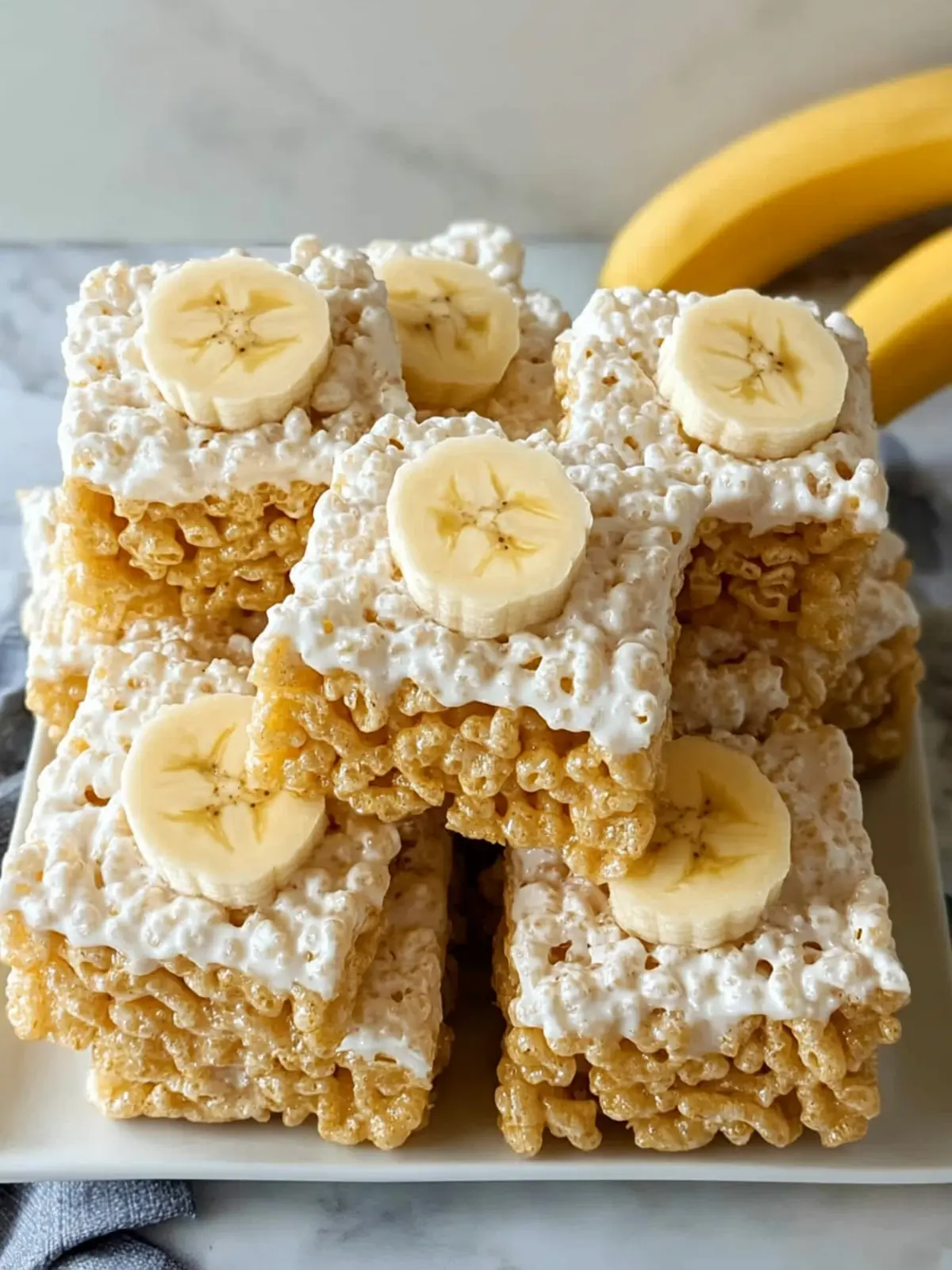 Irresistible Banana Pudding Rice Krispie Treats You’ll Love 2 Banana Pudding Rice Krispie Treats