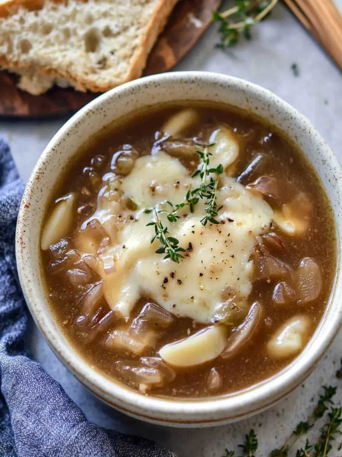 Irresistible French Onion Noodle Soup to Warm Your Heart 4 French Onion Noodle Soup