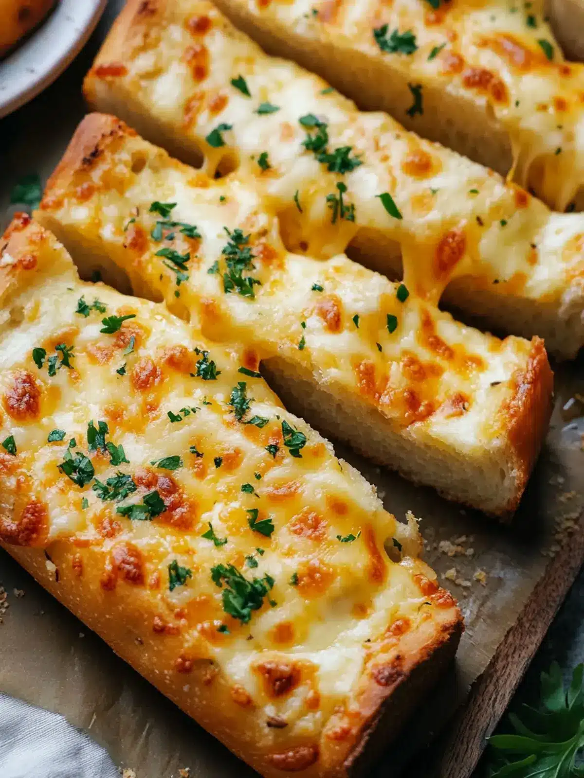 Irresistibly Cheesy Garlic Bread That's a Game Changer 5 Cheesy Garlic Bread