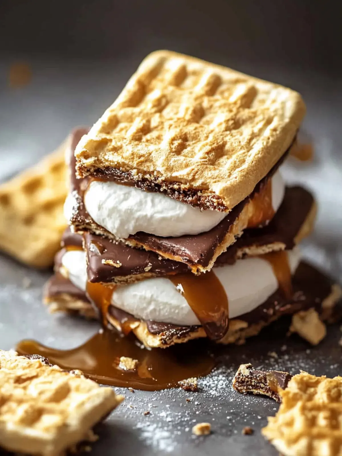 Irresistible Salted Caramel S’mores in Minutes! 5 Salted Caramel S’mores
