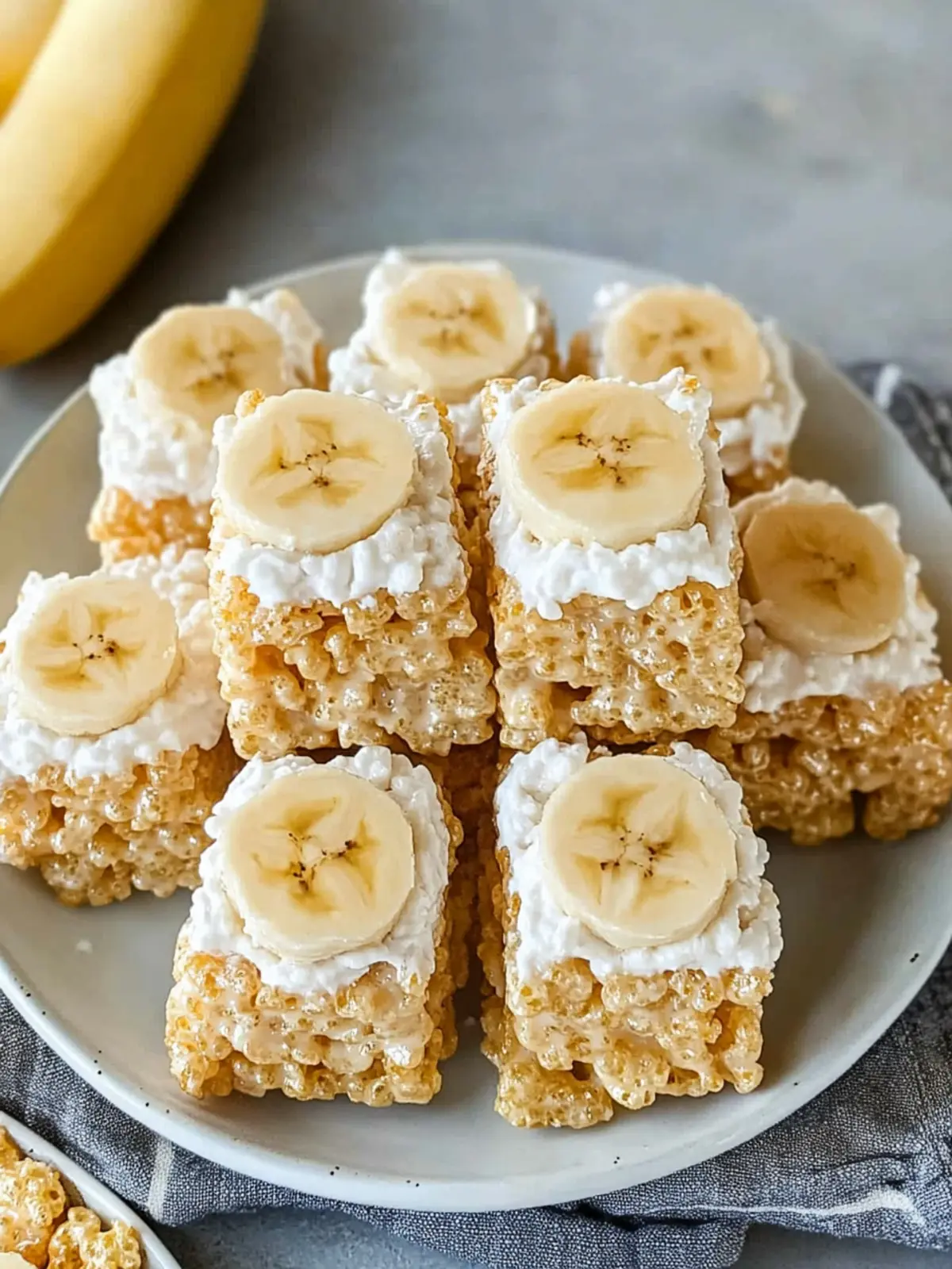 Irresistible Banana Pudding Rice Krispie Treats You’ll Love 5 Banana Pudding Rice Krispie Treats