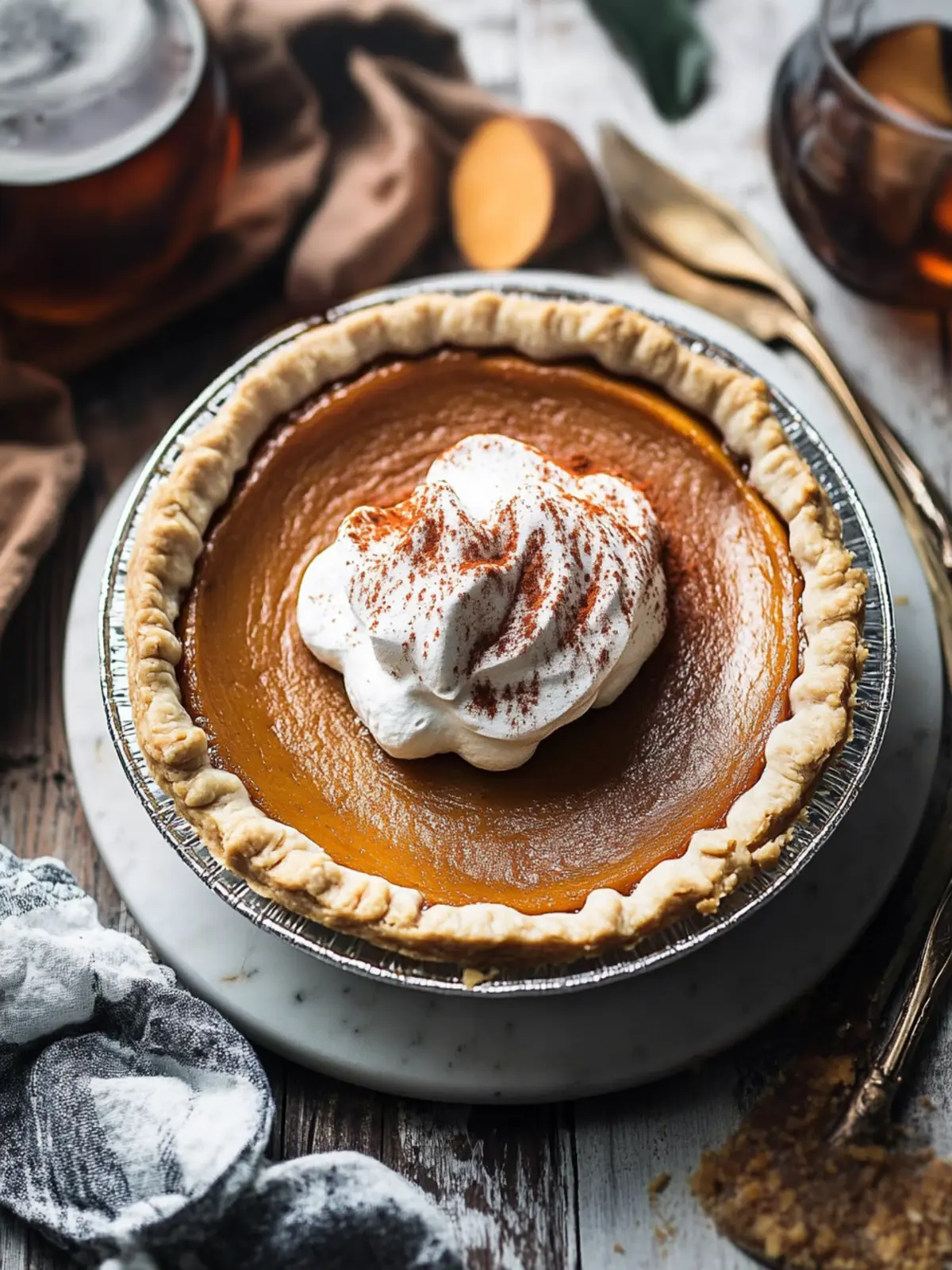 Bourbon Sweet Potato Pie: A Cozy Twist on Tradition 3 Bourbon Sweet Potato Pie