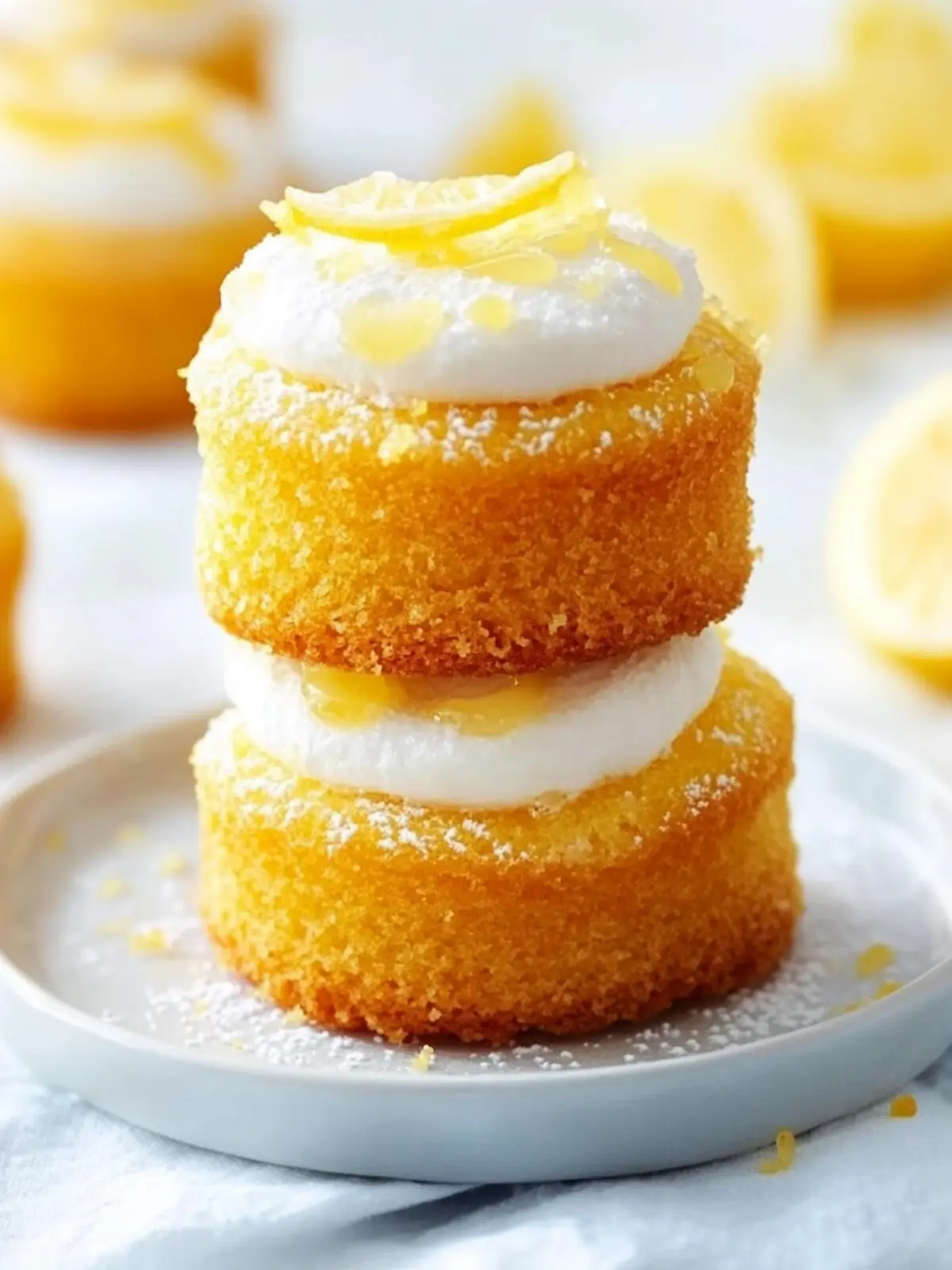 Deliciously Easy Mini Lemon Drizzle Cakes for Sweet Moments 2 Mini Lemon Drizzle Cakes