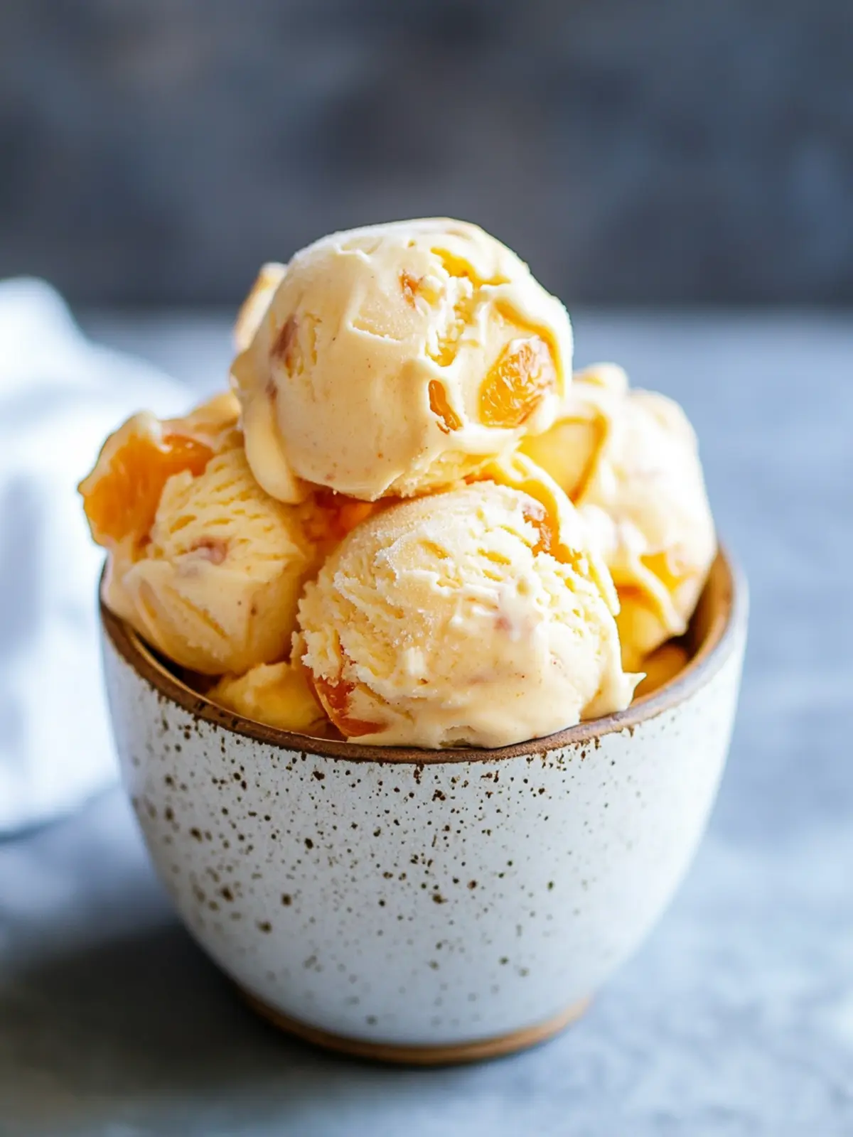 Brown Sugar Apricot Ice Cream That's Love in Every Scoop 2 Brown Sugar Apricot Ice Cream