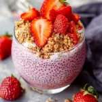 Delicious Strawberry Crumble Chia Pudding You’ll Crave! 8 Strawberry Crumble Chia Pudding