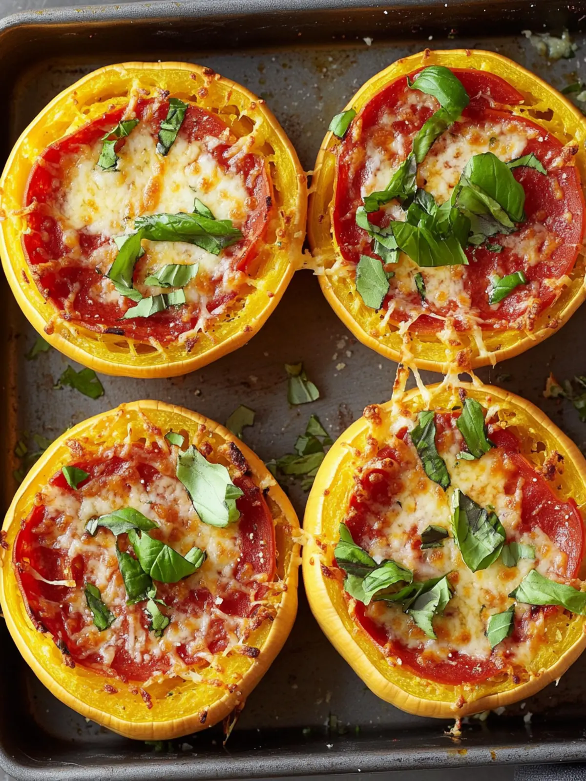 Spaghetti Squash Pizza Nests: Healthy Twist on Classic Pizza 2 Spaghetti Squash Pizza Nests