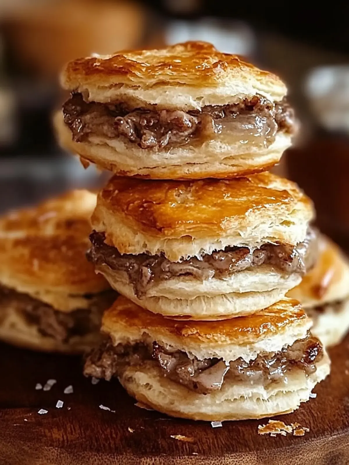 Savory French Dip Biscuits: A Quick Homemade Delight 3 French Dip Biscuits
