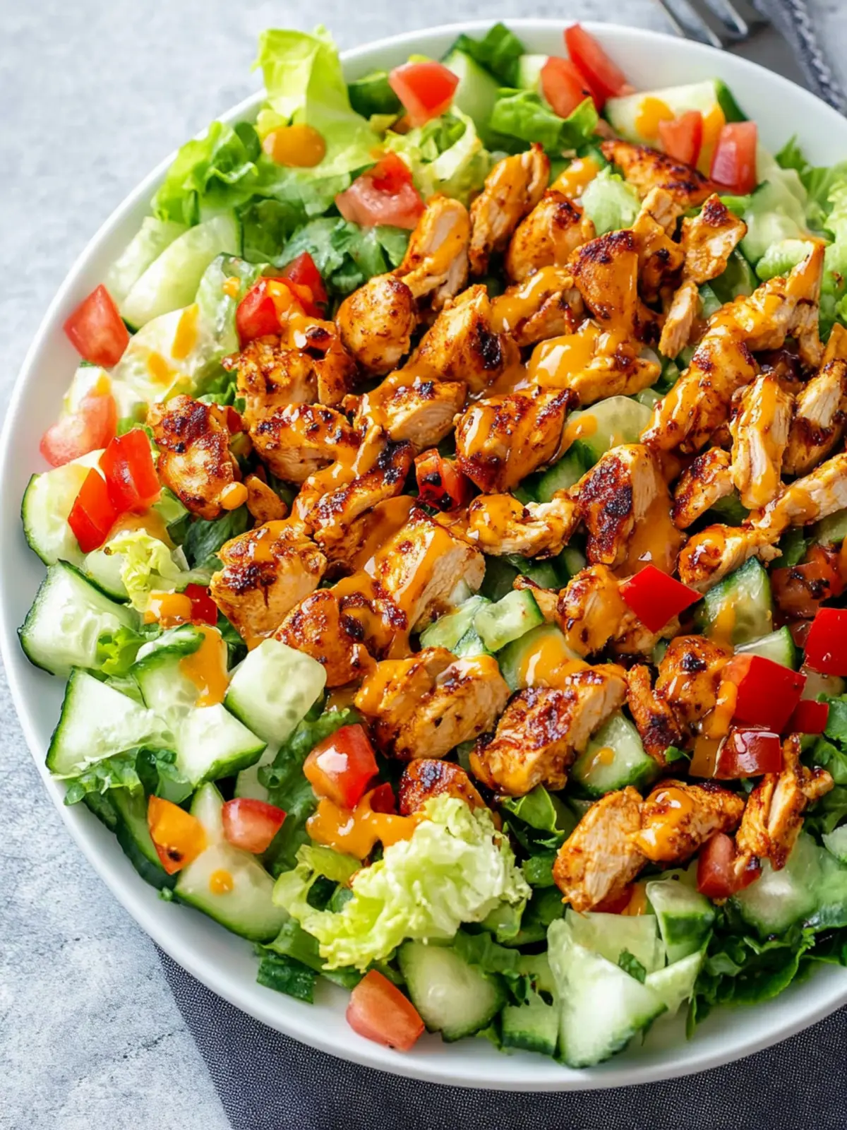 Savor the Flavor: Honey Hot Chicken Salad Delight 3 Honey Hot Chicken Salad