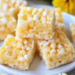 Tropical Hawaiian Rice Krispie Treats with Mango Glaze 8 Hawaiian Rice Krispie Treats