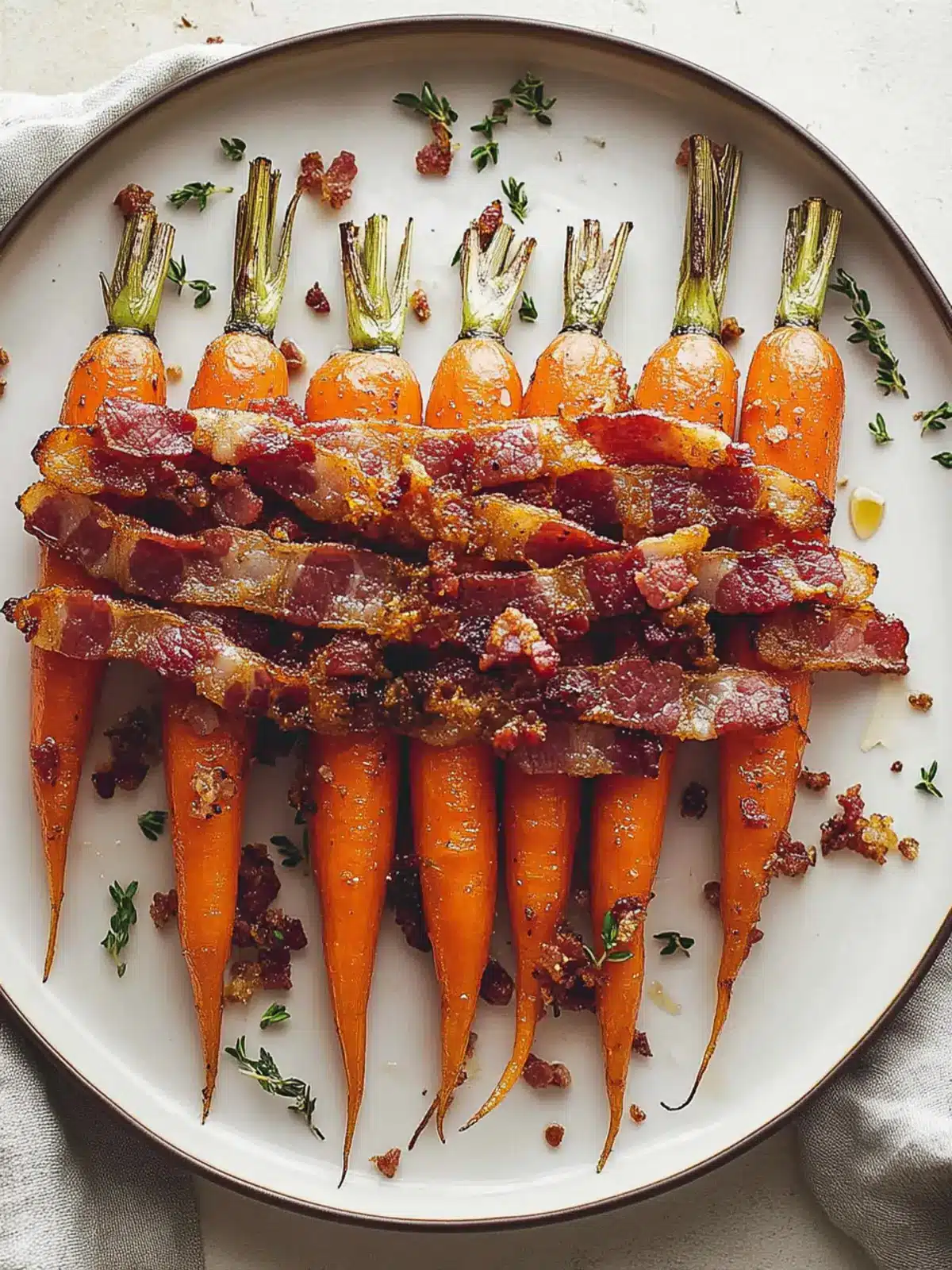 Delicious Maple Bacon Carrots for a Sweet Savory Twist 5 Maple Bacon Carrots