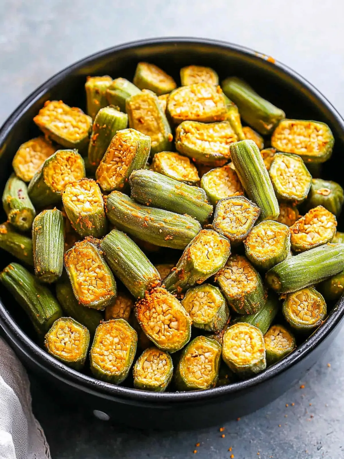 Crispy Air Fryer Okra That Will Change Your Snack Game 2 Air Fryer Okra