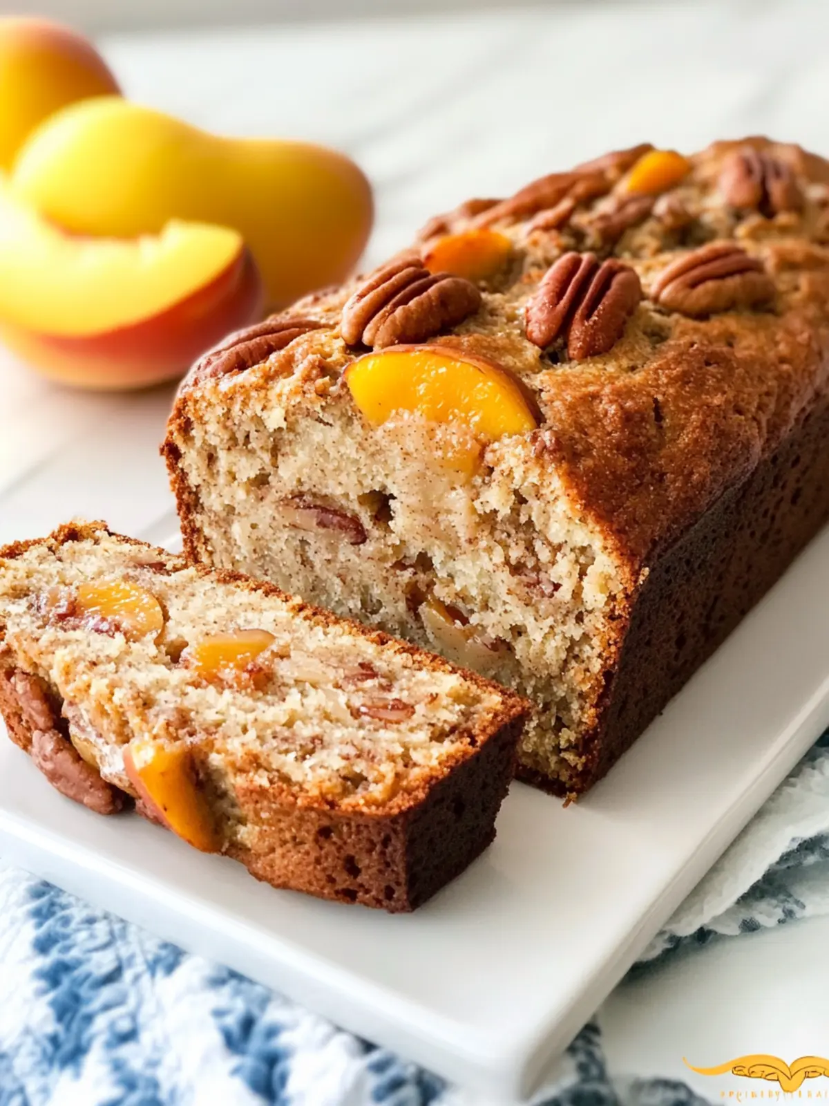 Irresistible Peach Pecan Bread You’ll Love Baking at Home 2 Peach Pecan Bread