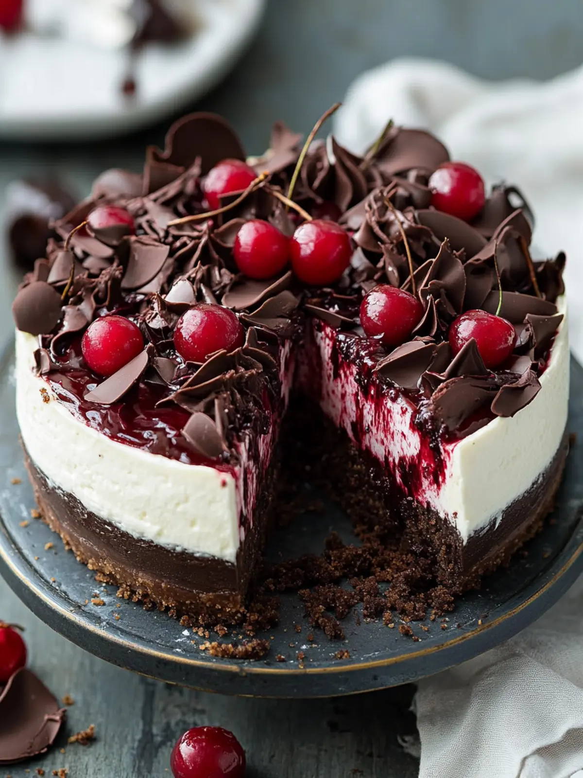 Decadent Black Forest Cheesecake That’s a Breeze to Make 4 Black Forest Cheesecake