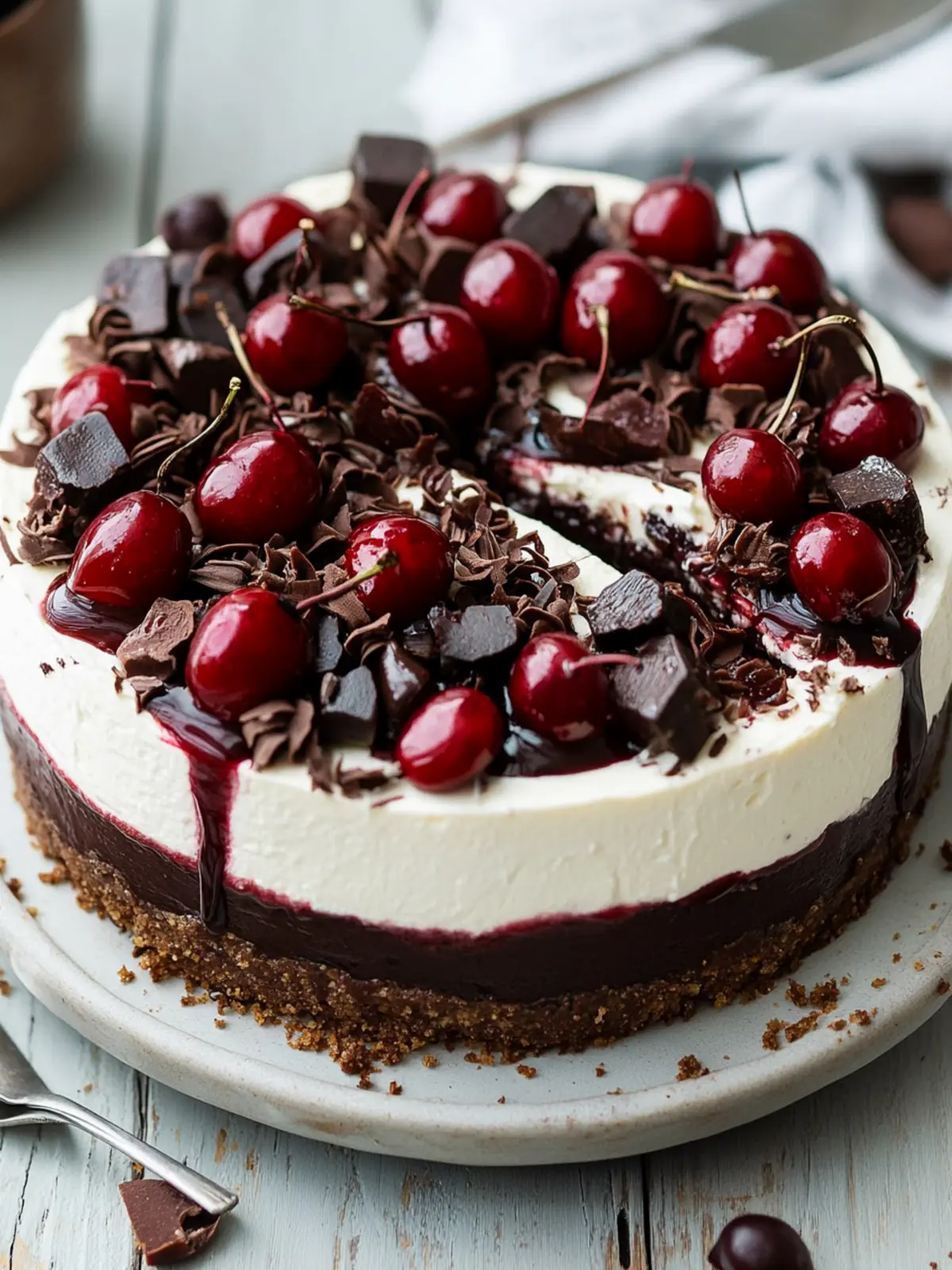 Decadent Black Forest Cheesecake That’s a Breeze to Make 5 Black Forest Cheesecake