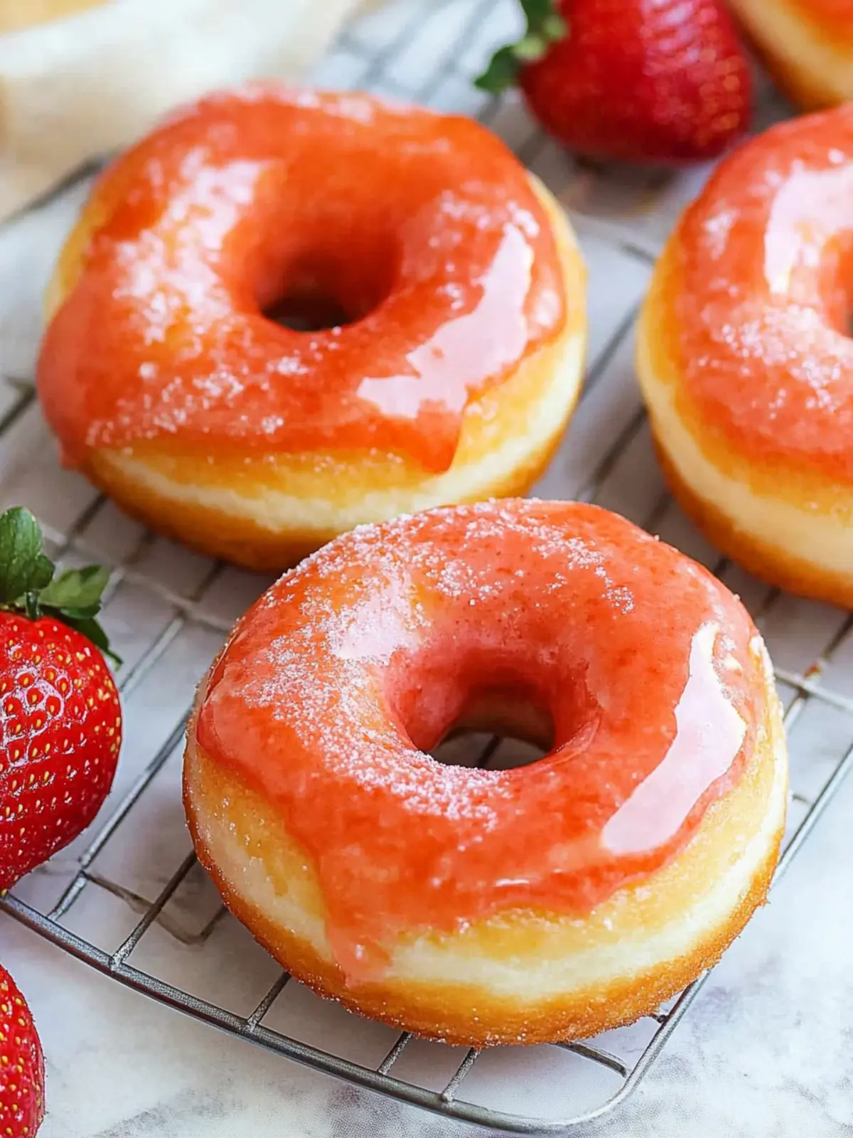 Irresistible Strawberry Buttermilk Doughnuts You Can Make Today 5 Strawberry Buttermilk Doughnuts