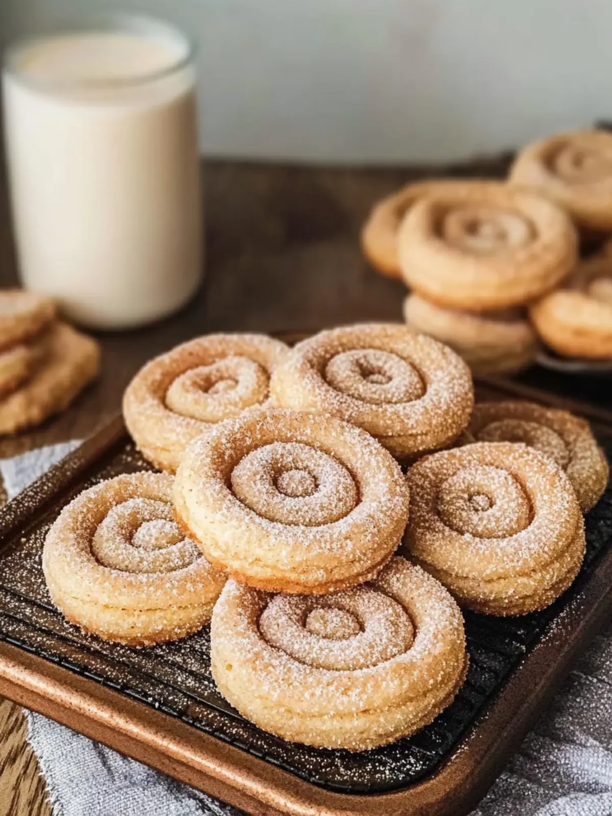 Delicious Thick Churro Cookies with Creamy Frosting Bliss 2 Thick Churro Cookies